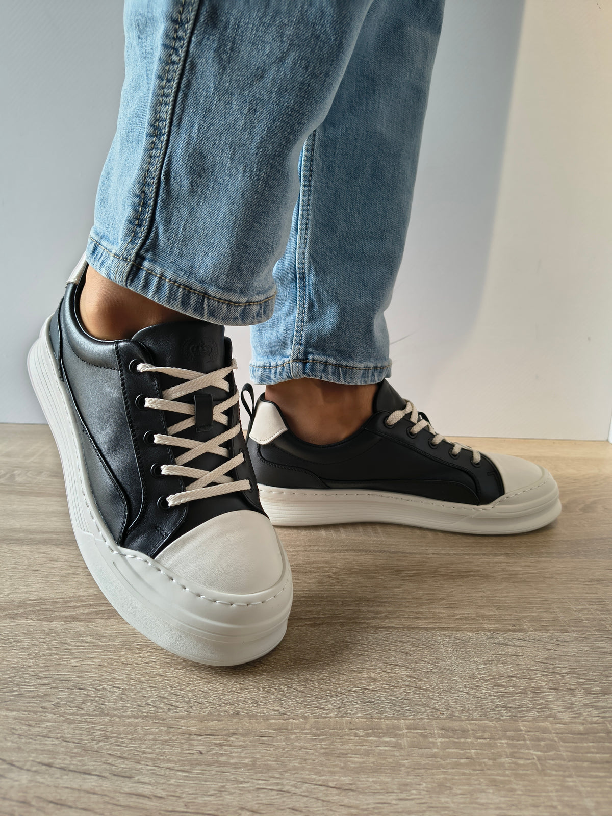 PANTOFI CASUAL BARBATI FRANCO GERARDO 5310 NEGRU