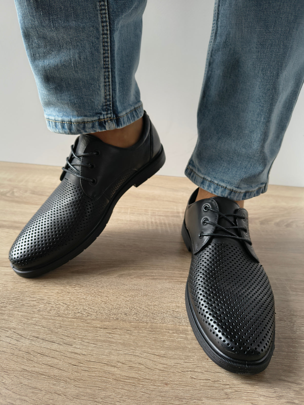 PANTOFI CASUAL BARBATI MELS 230901 NEGRU - imagine 5