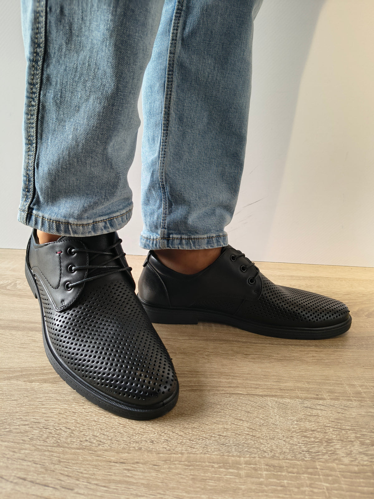 PANTOFI CASUAL BARBATI MELS 230901 NEGRU - imagine 3