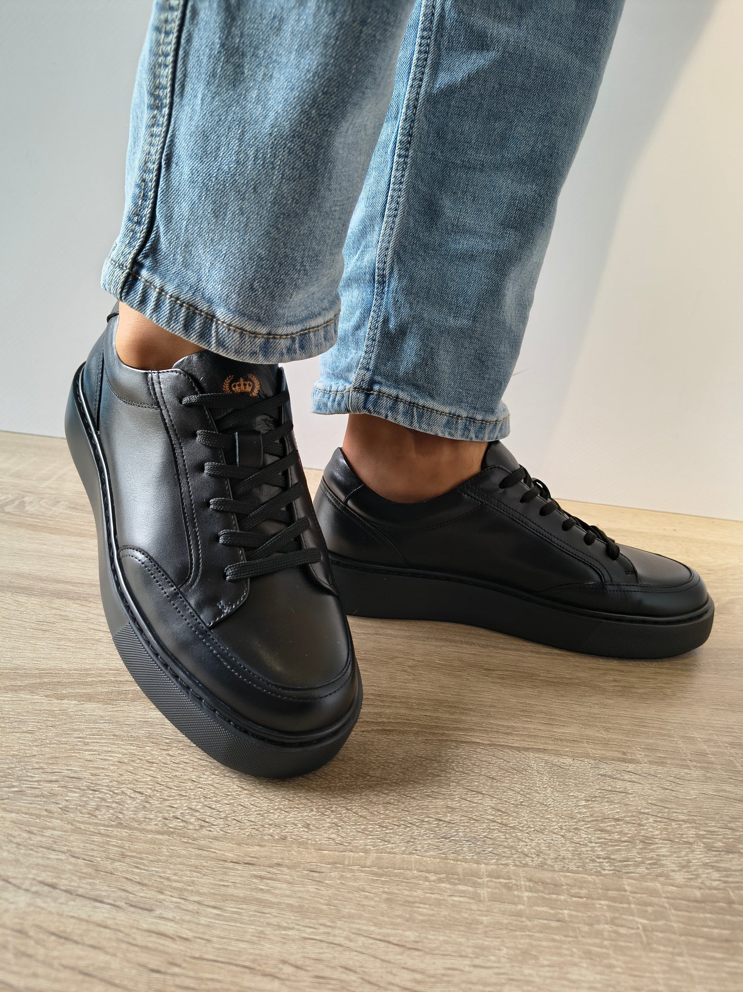 PANTOFI BARBATI FRANCO GERARDO S2311028-A1 NEGRU