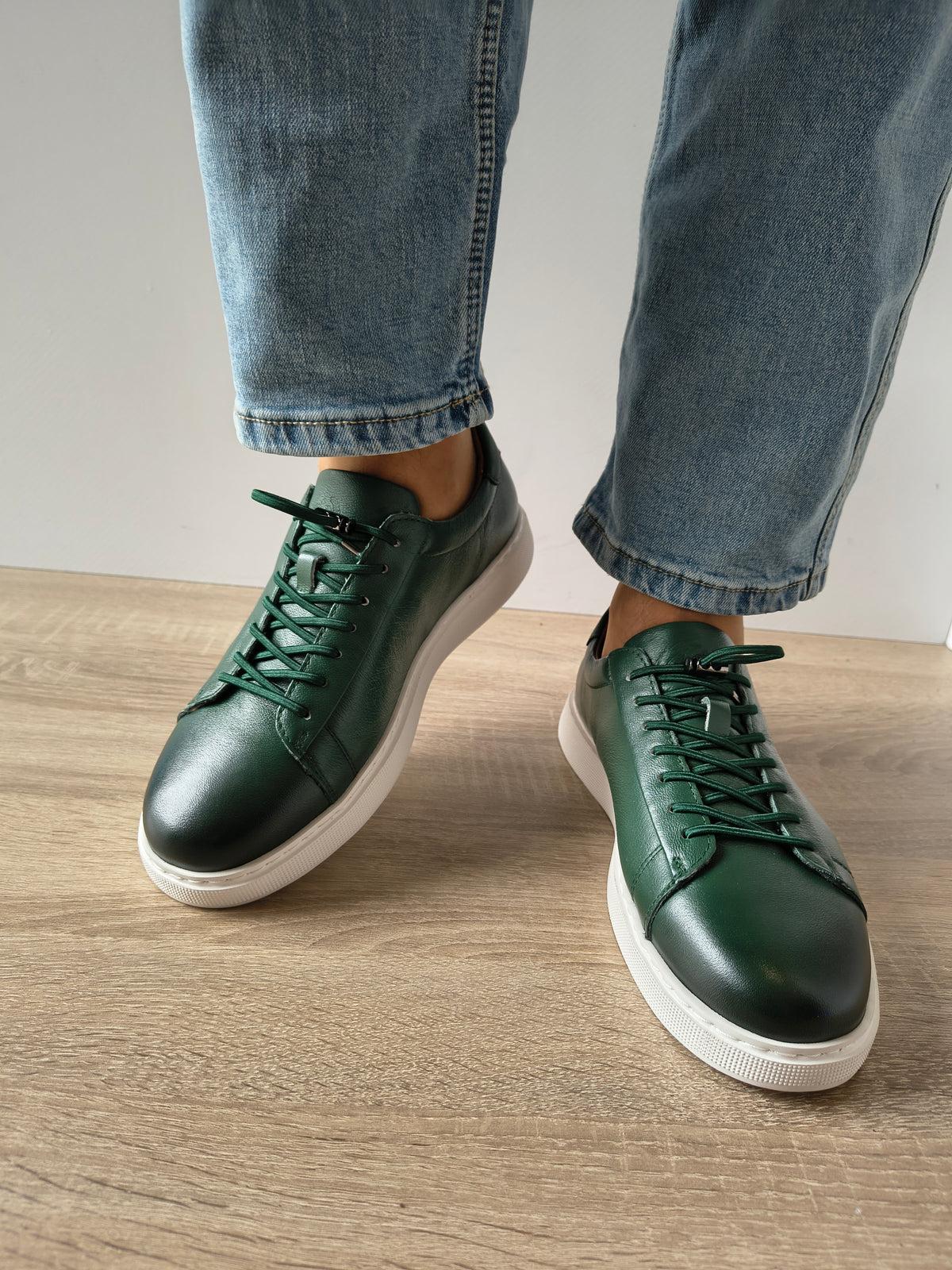 PANTOFI CASUAL BARBATI FRANCO GERARDO 12-188 VERDE