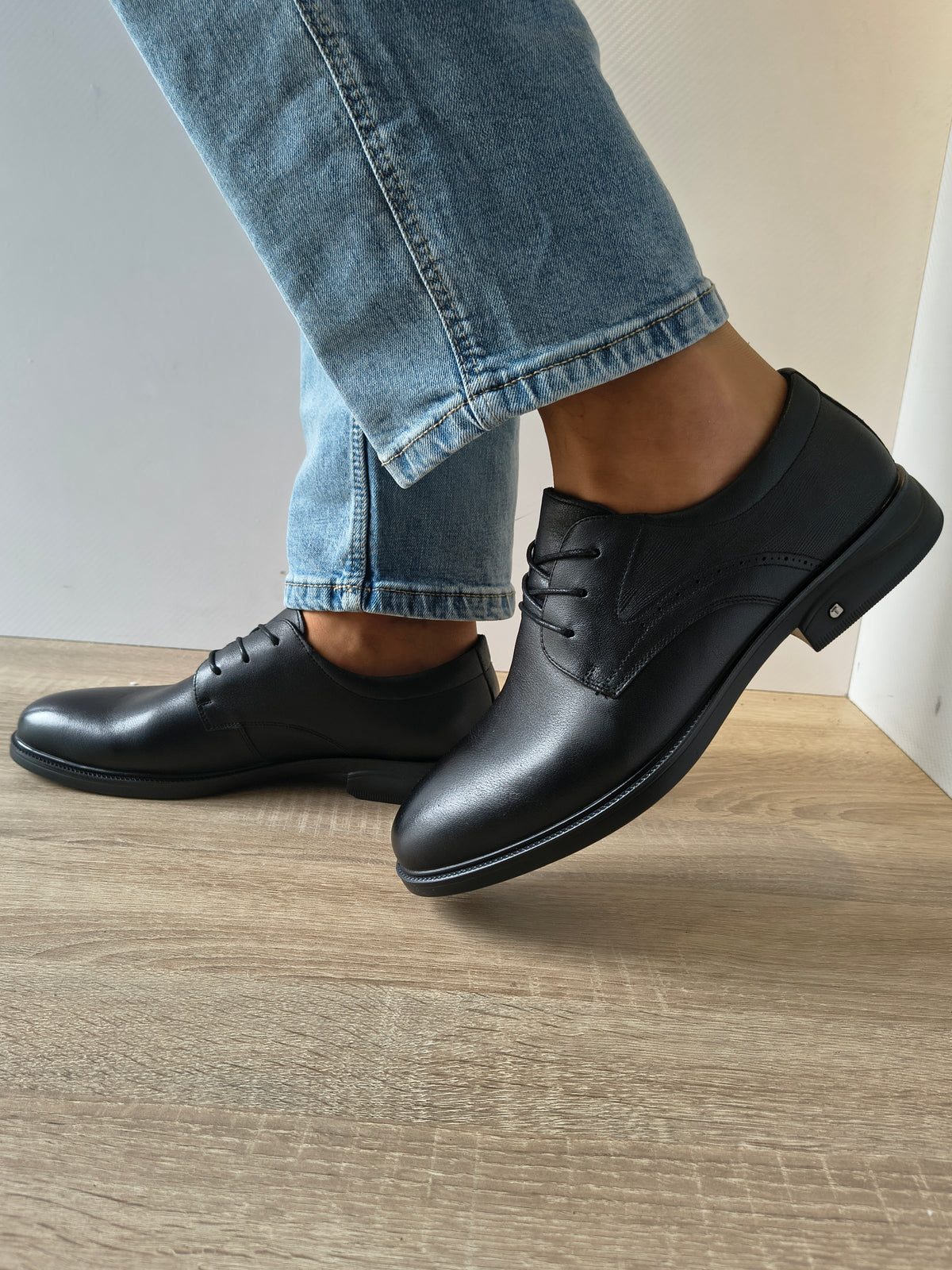 PANTOFI CASUAL BARBATI MELS 98919 NEGRU - imagine 4