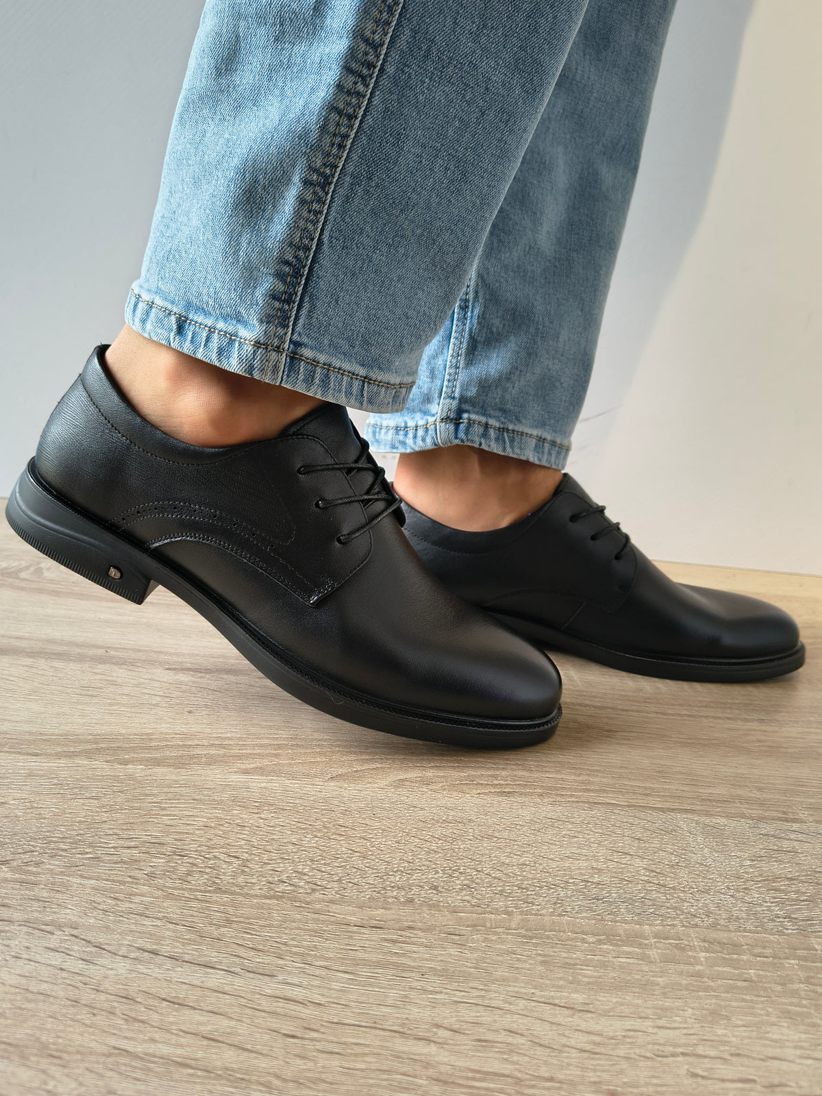 PANTOFI CASUAL BARBATI MELS 98919 NEGRU - imagine 2