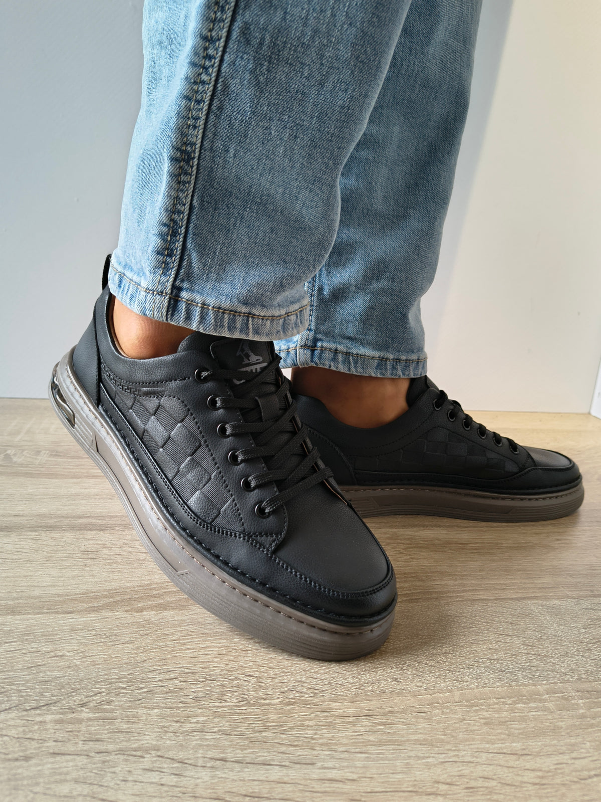 PANTOFI CASUAL BARBATI OTTER 270008A 01-N NEGRU - imagine 3