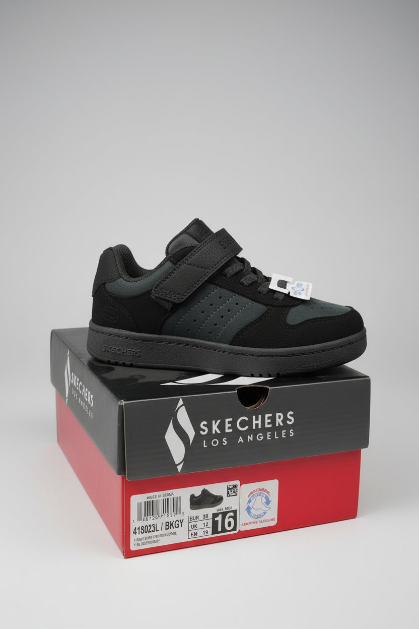 PANTOFI SPORT COPII SKECHERS 418023L BKGY NEGRU/GRI