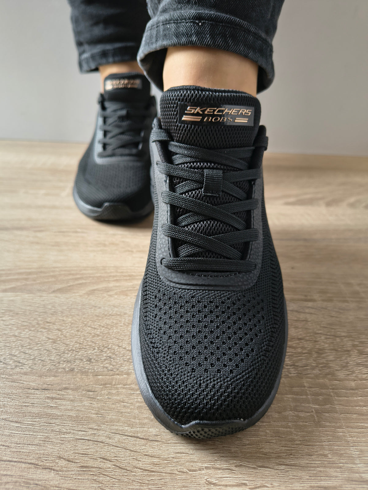 PANTOFI SPORT DAMA SKECHERS 117679 BBK NEGRU - imagine 4