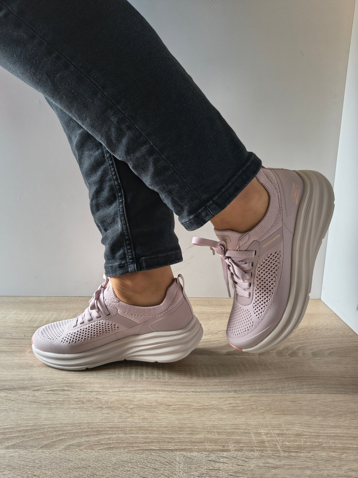 PANTOFI SPORT DAMA SKECHERS 117759 LIL ROZ LILA - imagine 2