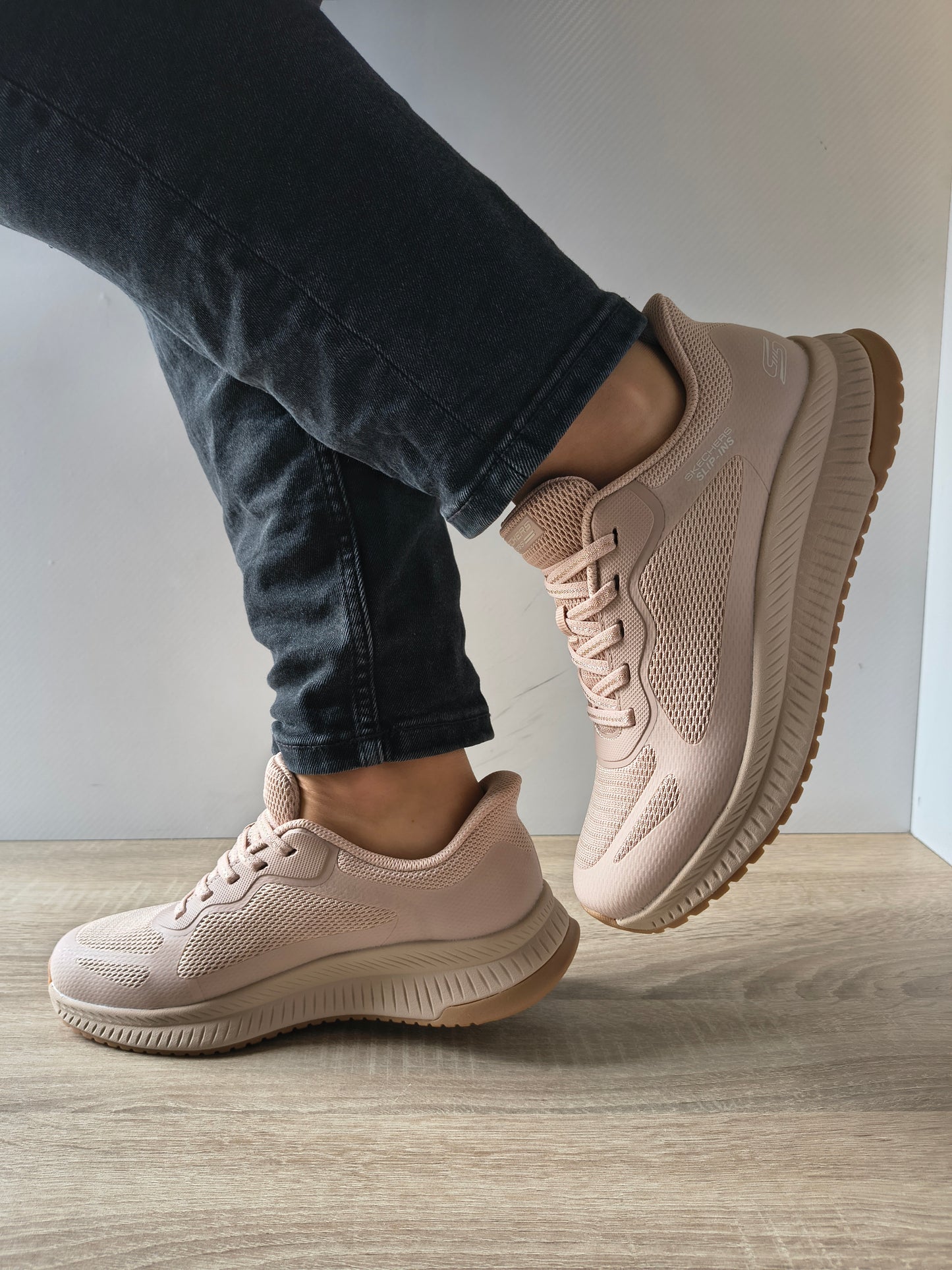 PANTOFI SPORT DAMA SKECHERS 117624 NAT NATURAL