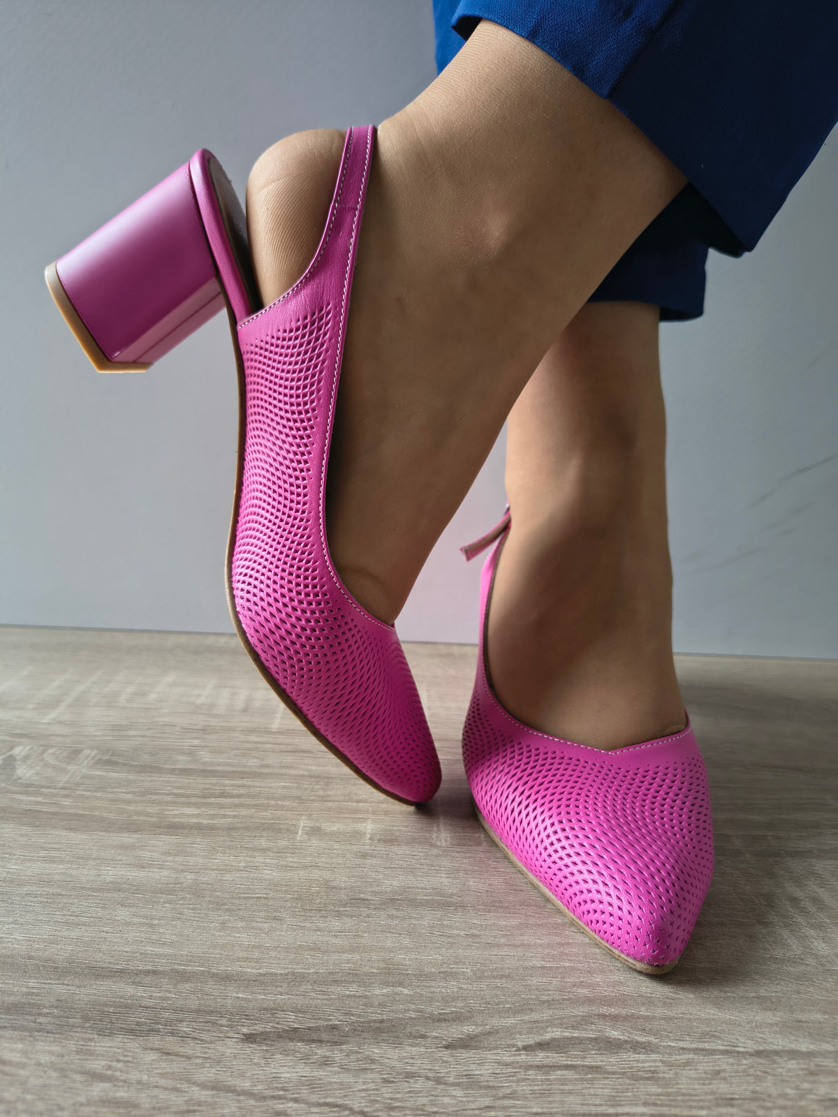 SANDALE ELEGANTE DAMA DOGATI 050 1185 FUXIA - imagine 3