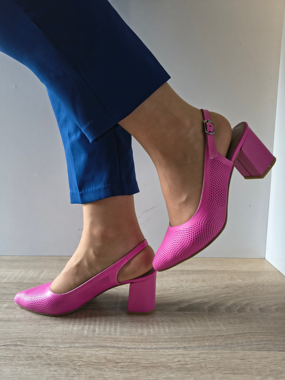 SANDALE ELEGANTE DAMA DOGATI 050 1185 FUXIA - imagine 2