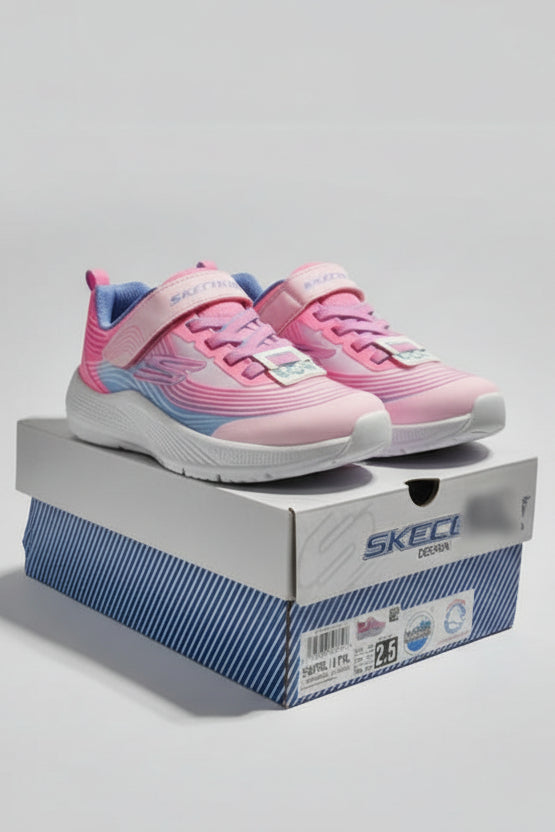PANTOFI SPORT COPII SKECHERS 303575L LTPL ROZ + LAVANDA