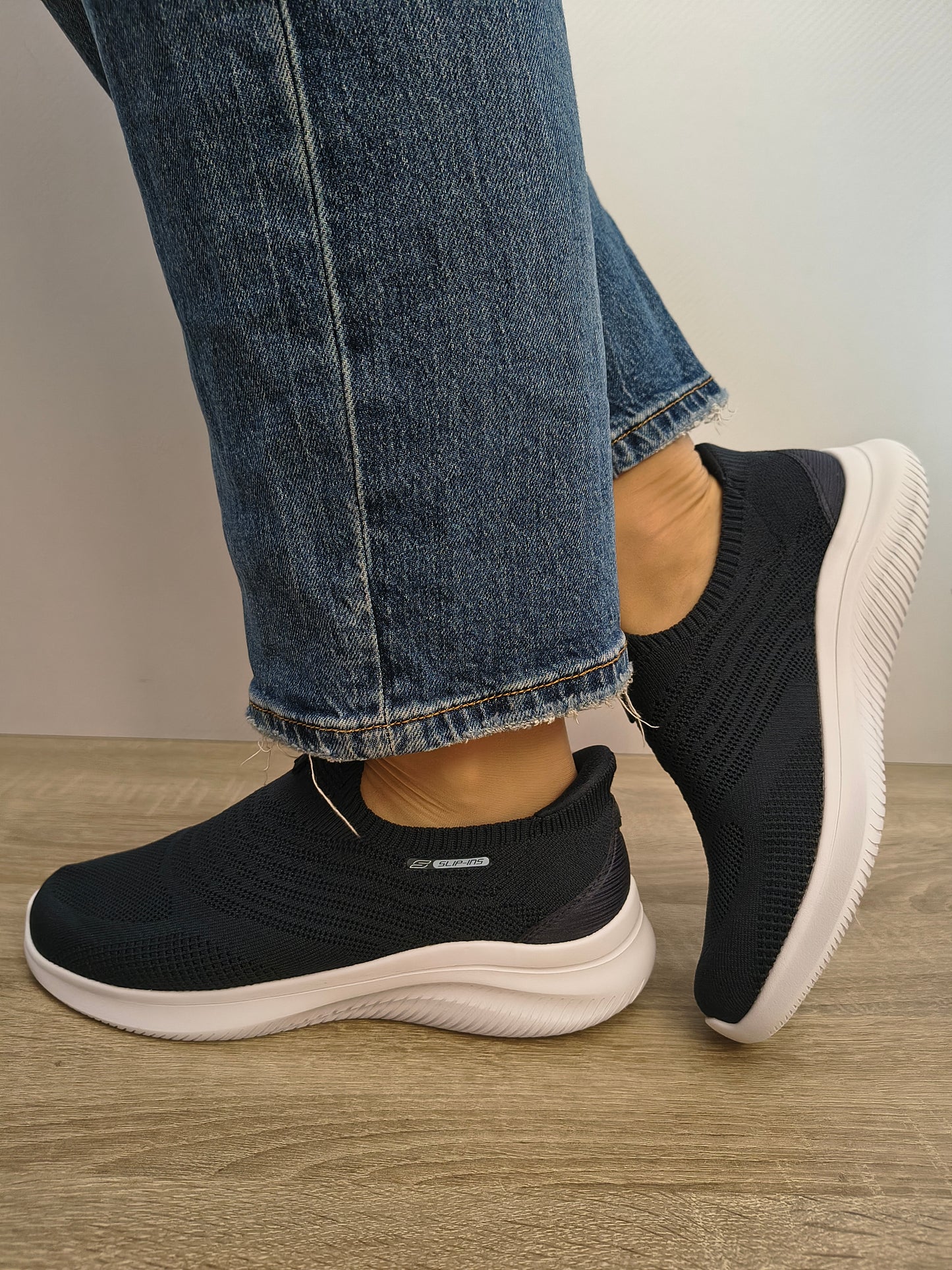 Pantofi Sport Damă Skechers 150802 Nvy Navy - Textil