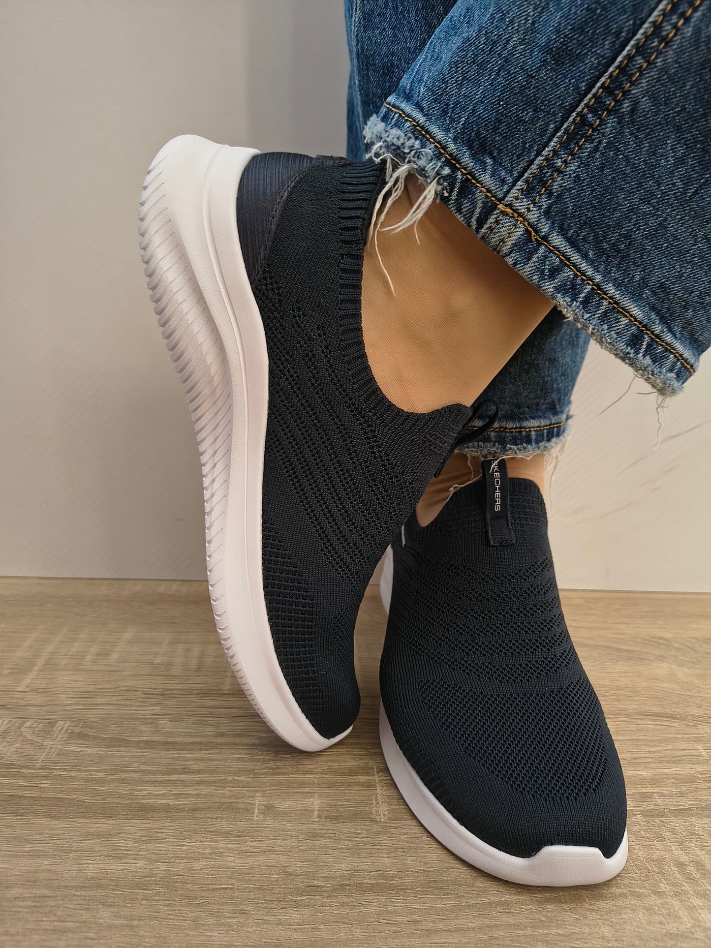 Pantofi Sport Damă Skechers 150802 Nvy Navy - Textil