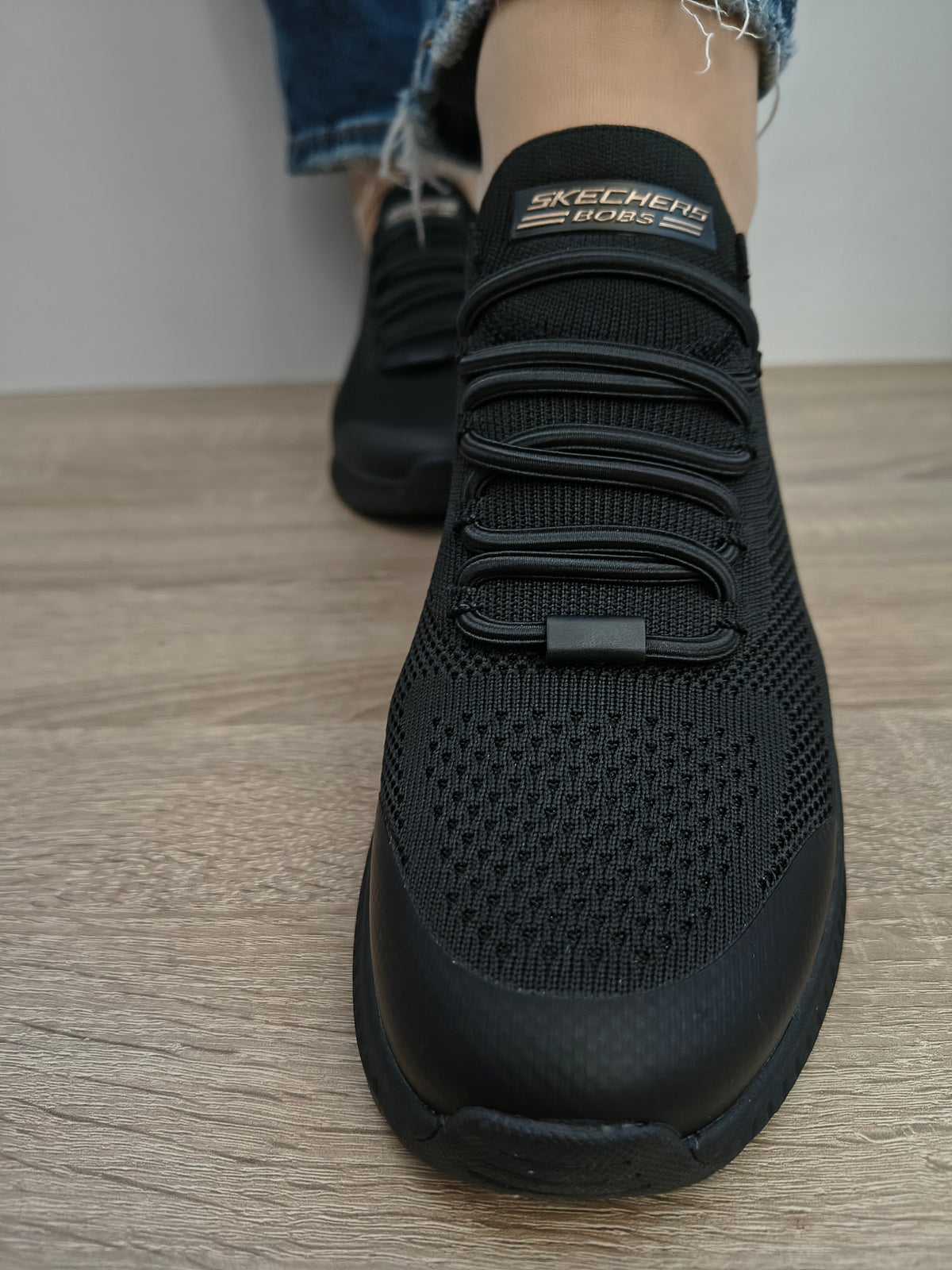 PANTOFI SPORT DAMA SKECHERS 117743 BBK NEGRU - imagine 5