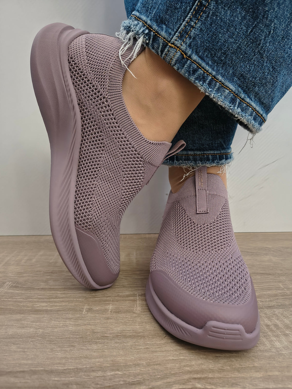 PANTOFI SPORT DAMA SKECHERS 117734 LAV LAVANDA - imagine 6