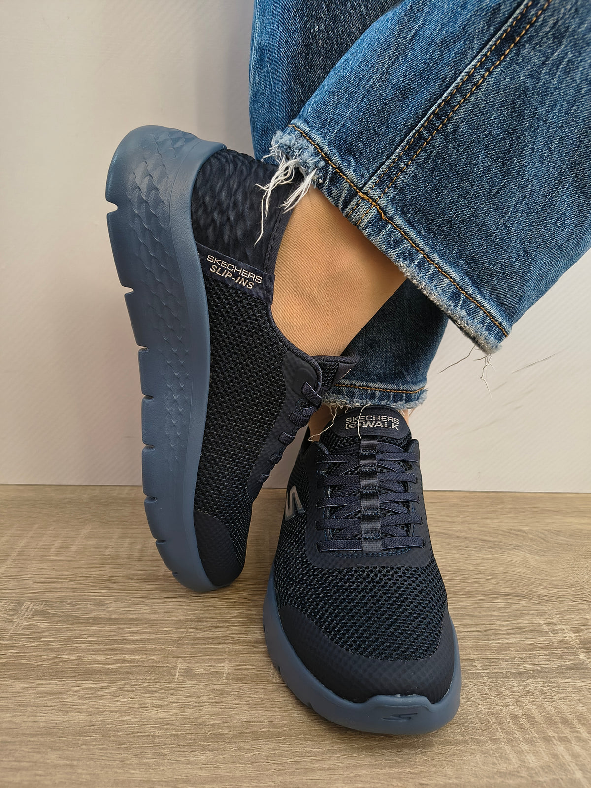 PANTOFI SPORT DAMA SKECHERS 124836 NVY NAVY - imagine 6