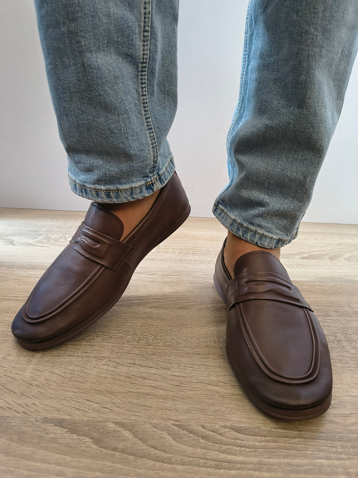Pantofi Eleganti Bărbați Otter 280001B 02-N Maro - Piele Naturală - imagine 4
