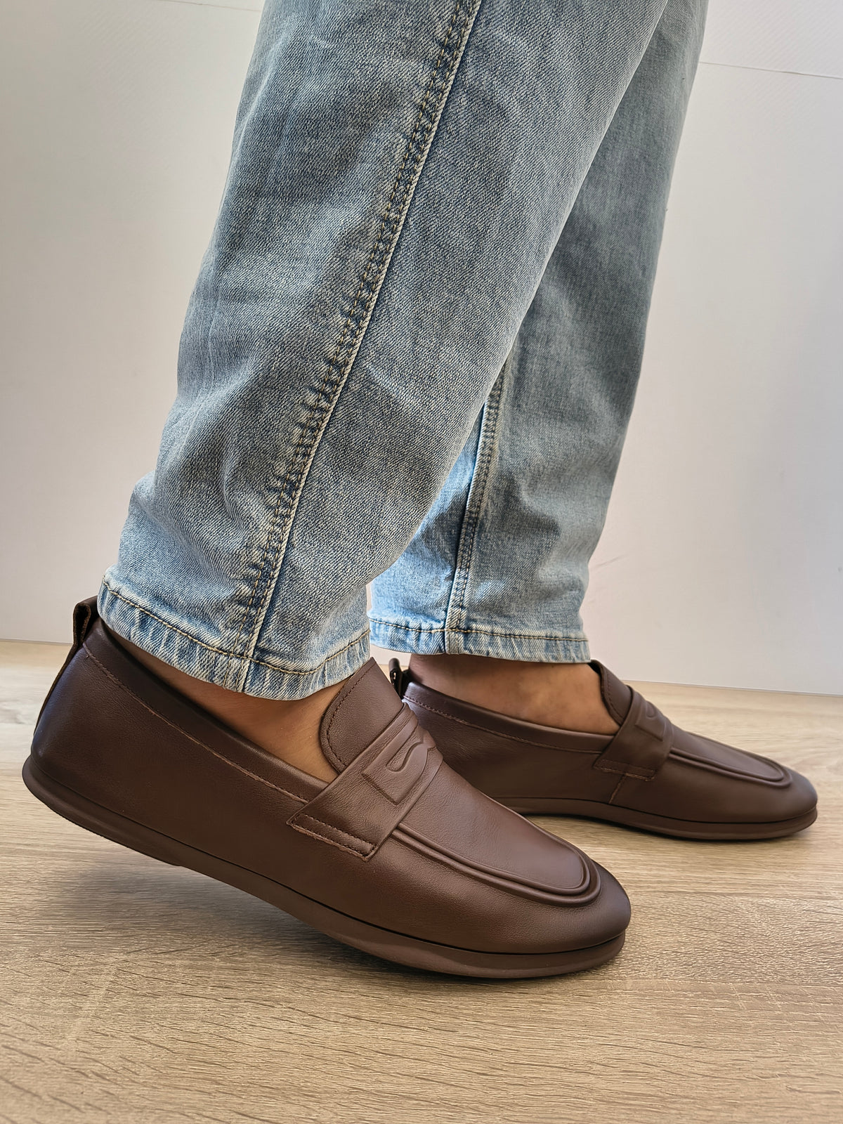 Pantofi Eleganti Bărbați Otter 280001B 02-N Maro - Piele Naturală - imagine 2