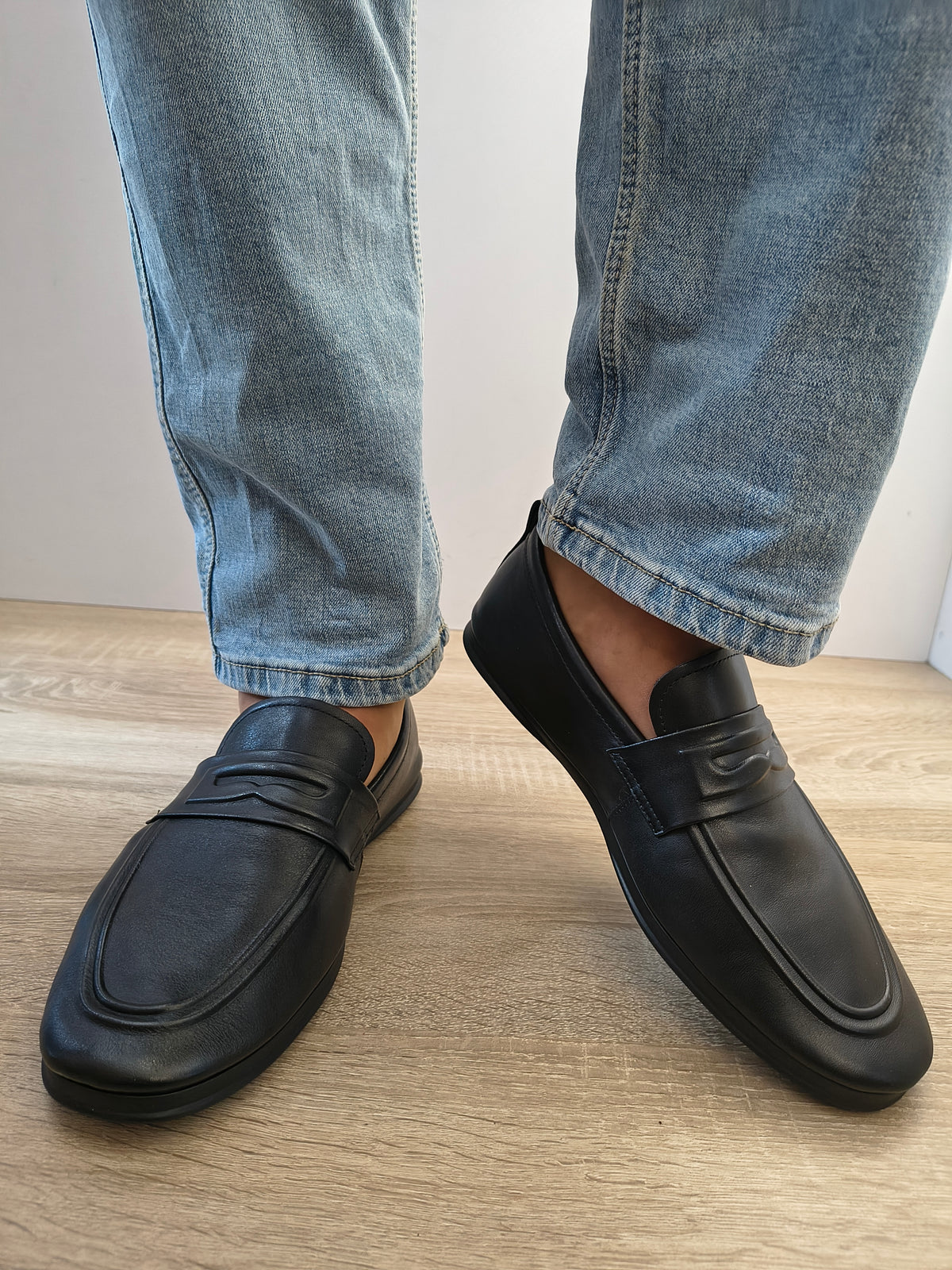 Pantofi Eleganti Bărbați Otter 280001A 01-N Negru - Piele Naturală - imagine 3