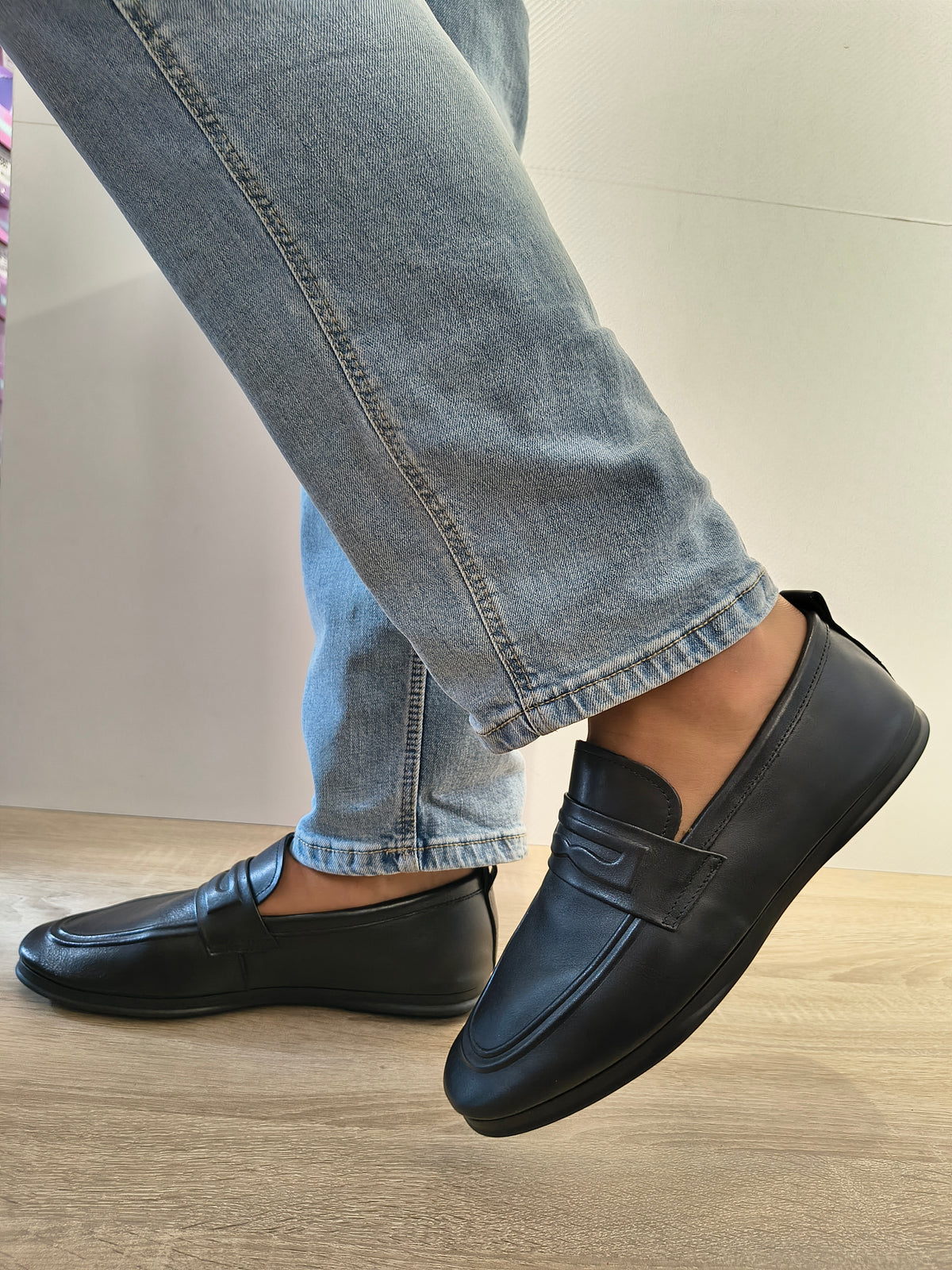 Pantofi Eleganti Bărbați Otter 280001A 01-N Negru - Piele Naturală - imagine 5