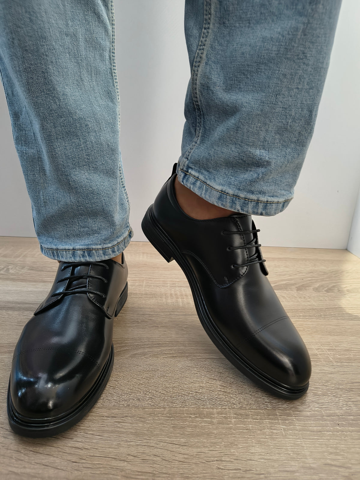 PANTOFI ELEGANTI BARBATI MELS D17201 NEGRU