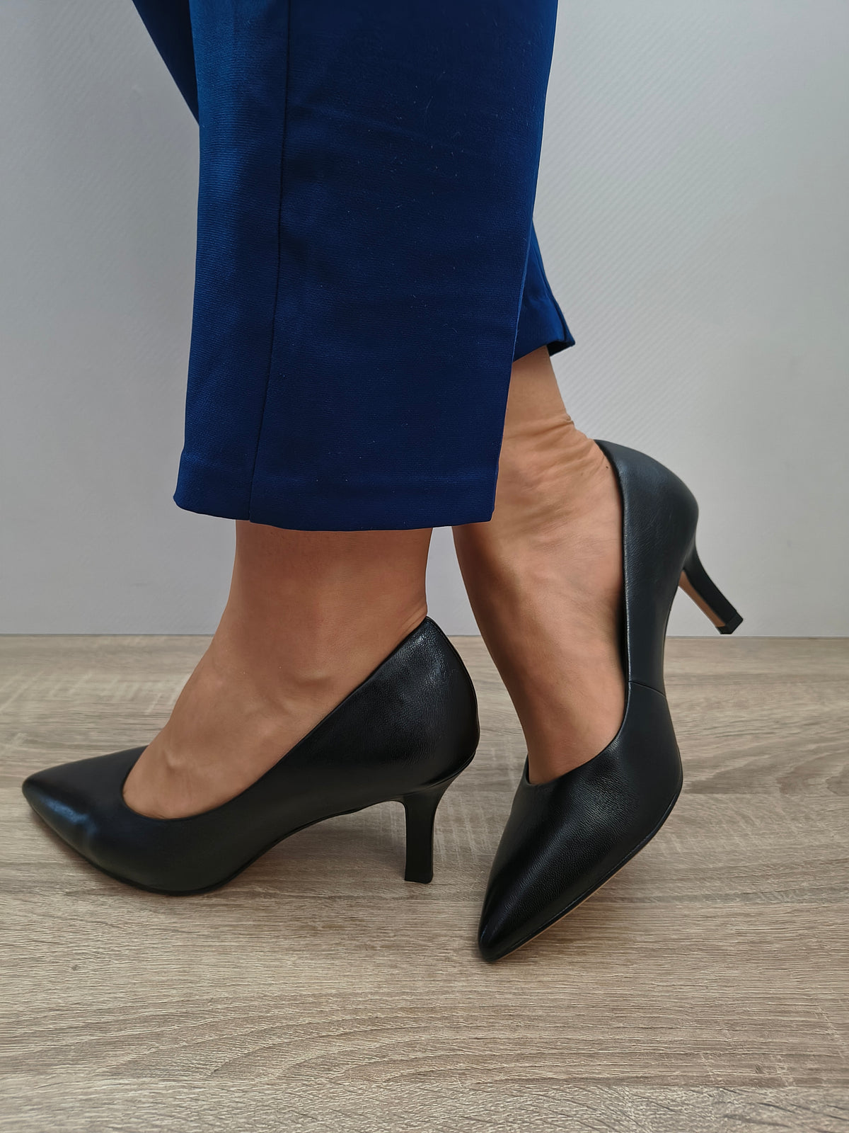 Pantofi Eleganti Damă Tamaris 22434-41 003 Negru - Piele Naturală - imagine 3