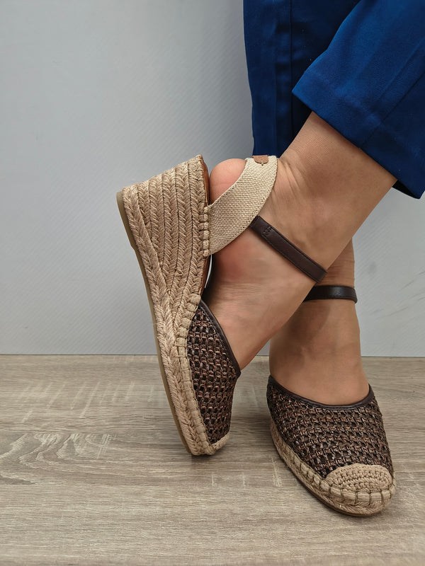 Sandale Casual Damă Tamaris 29610-42 304 Maro Mocca - Textil - imagine 5