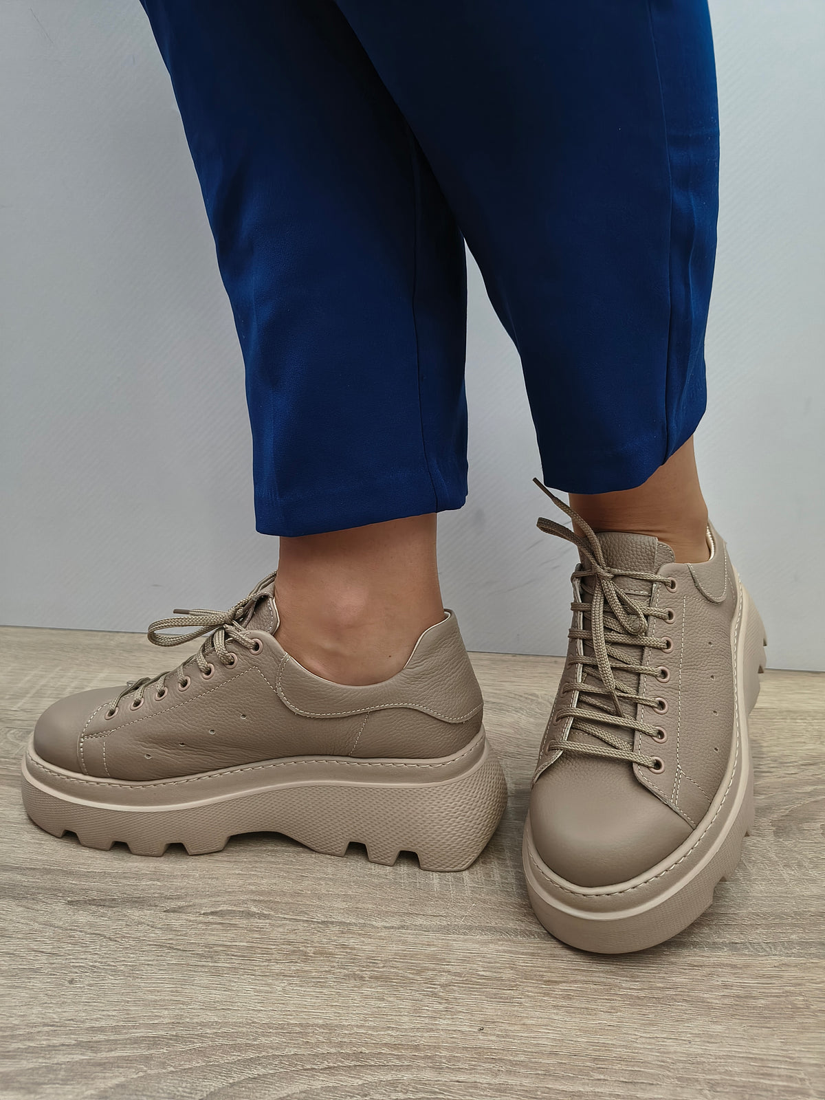PANTOFI CASUAL DAMA PERLLA 4284-2 GREJ