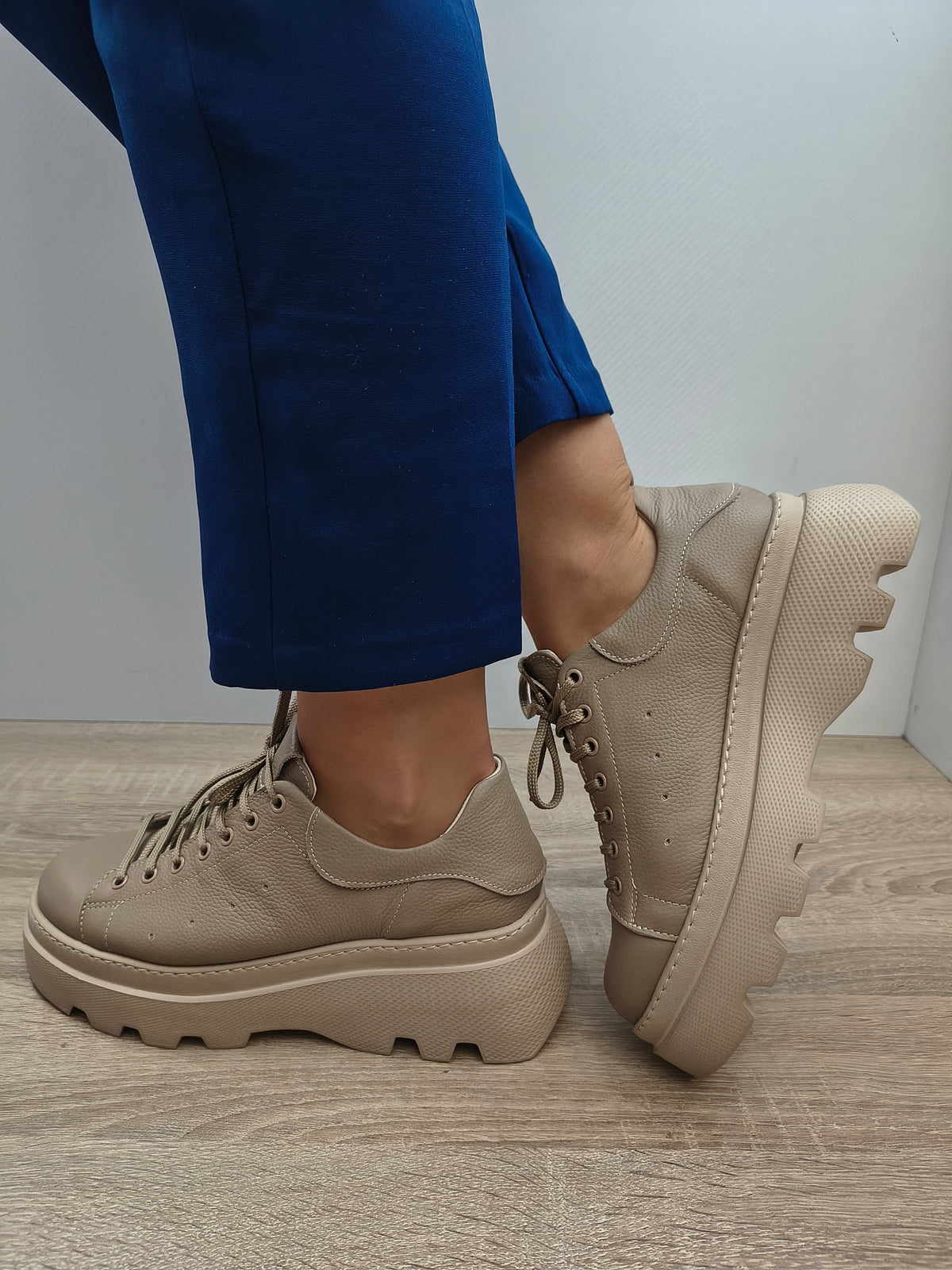 PANTOFI CASUAL DAMA PERLLA 4284-2 GREJ