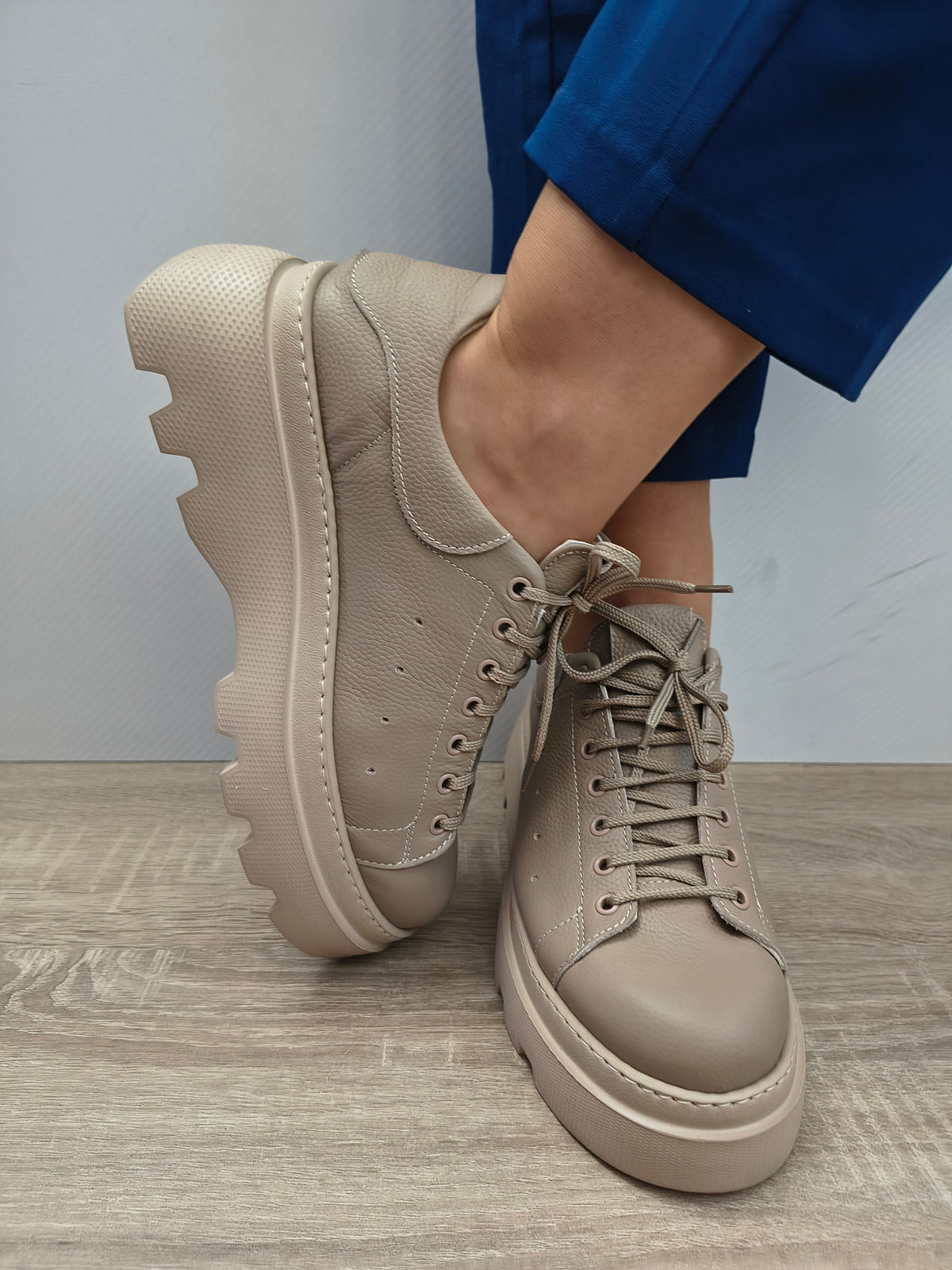PANTOFI CASUAL DAMA PERLLA 4284-2 GREJ