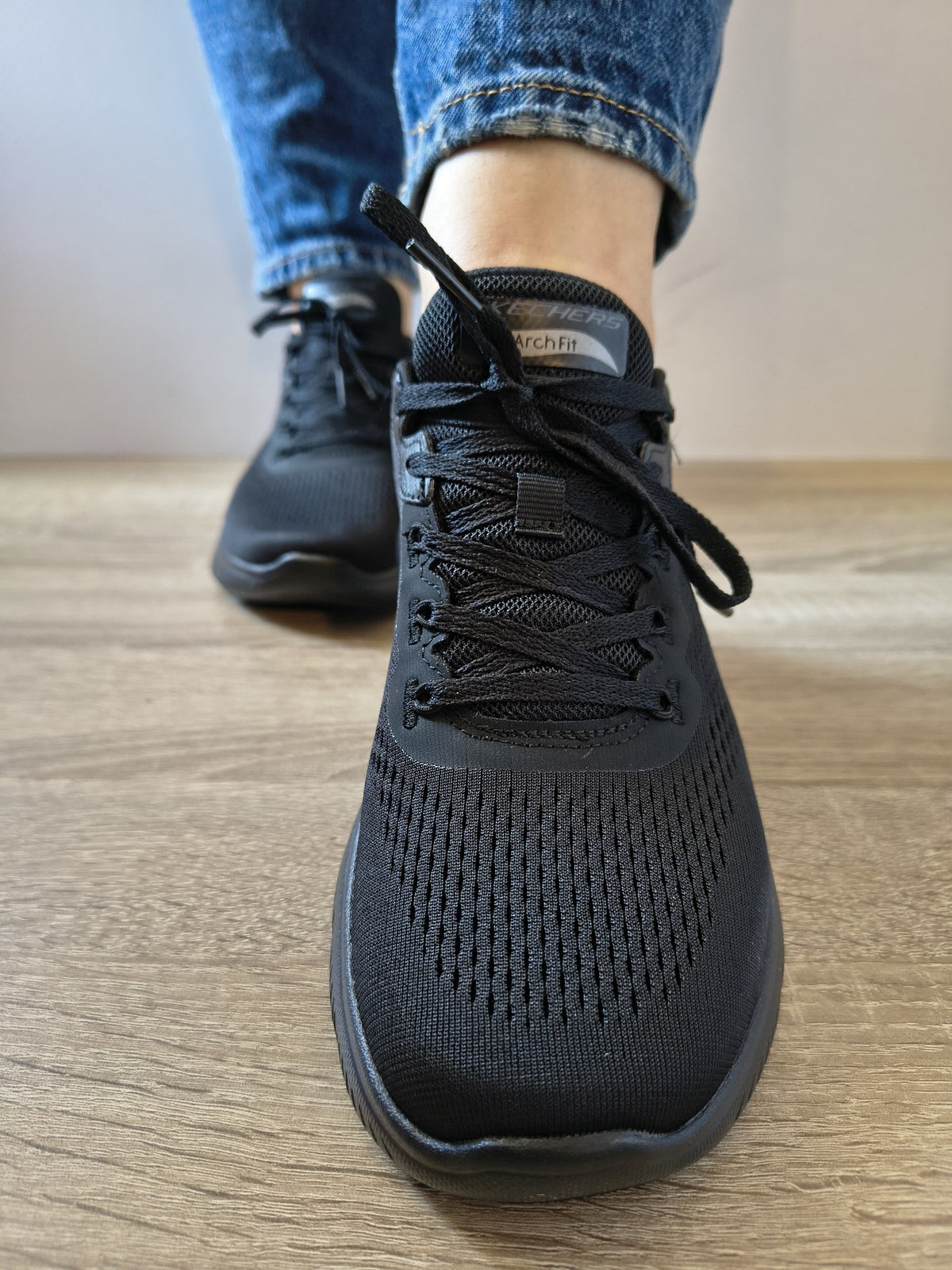 PANTOFI SPORT DAMĂ SKECHERS 150754 BBK NEGRI