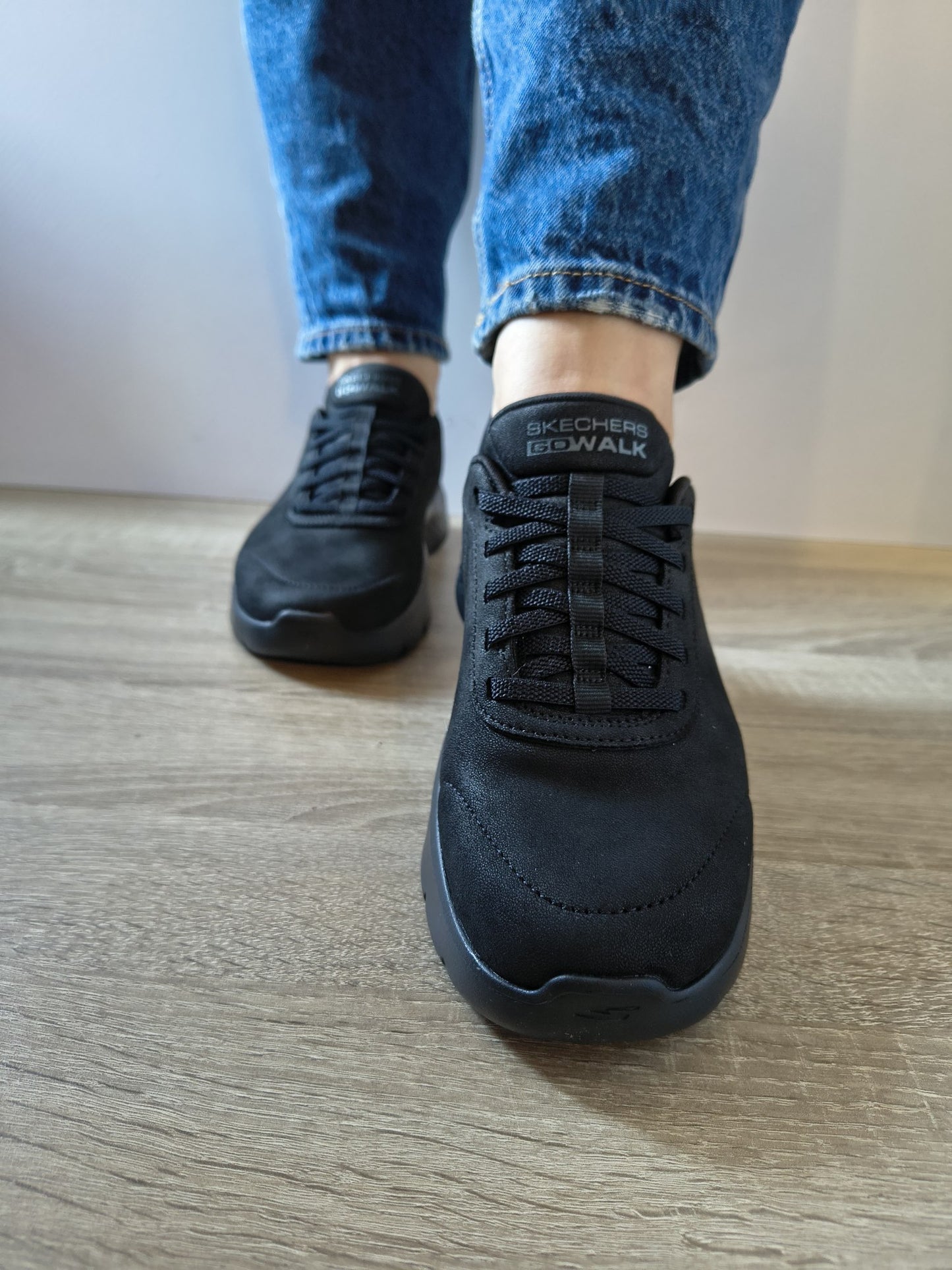 PANTOFI SPORT DAMĂ SKECHERS 124837 BBK NEGRI