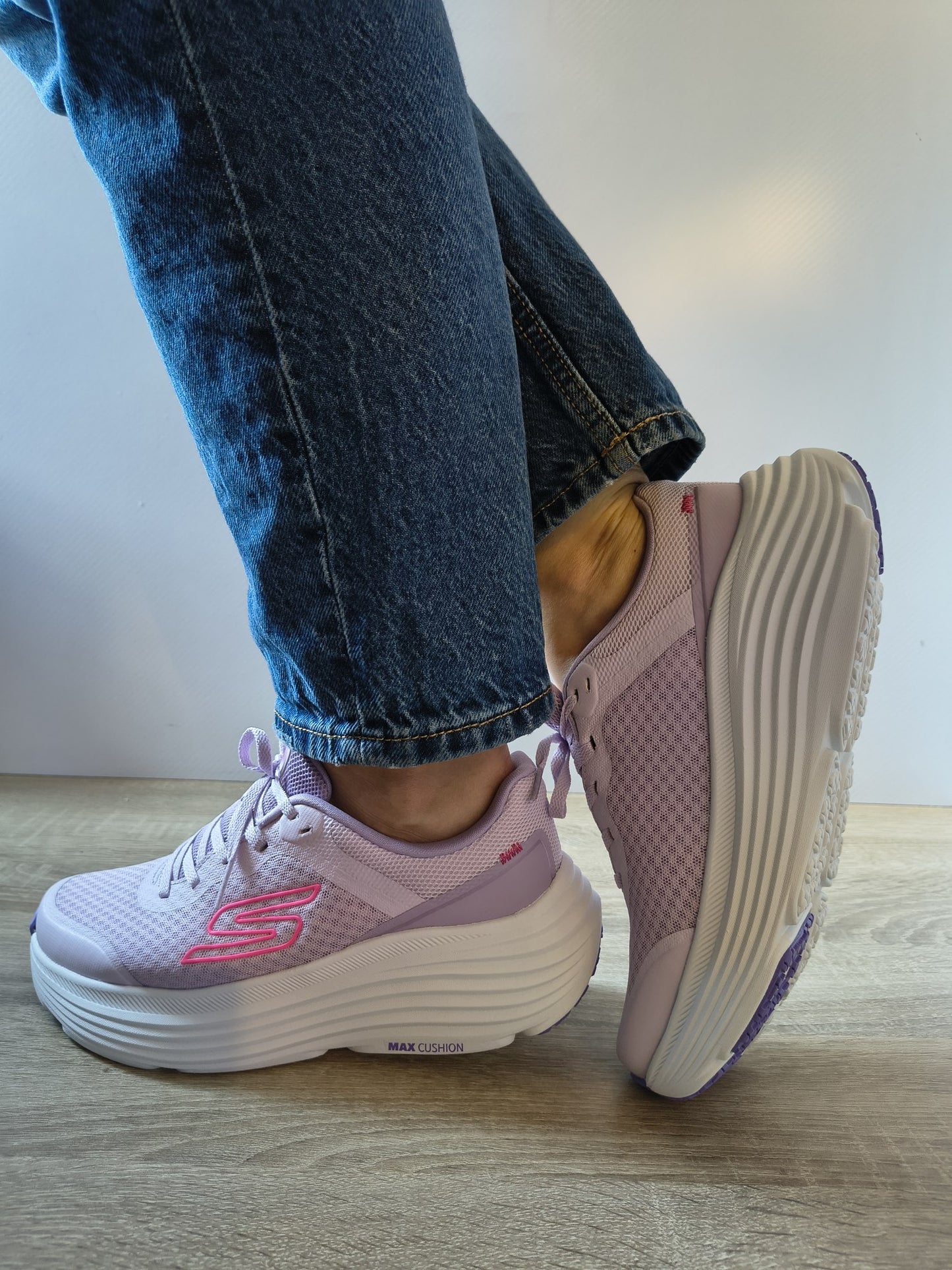 PANTOFI SPORT DAMĂ SKECHERS 129470 LAV LAVANDĂ