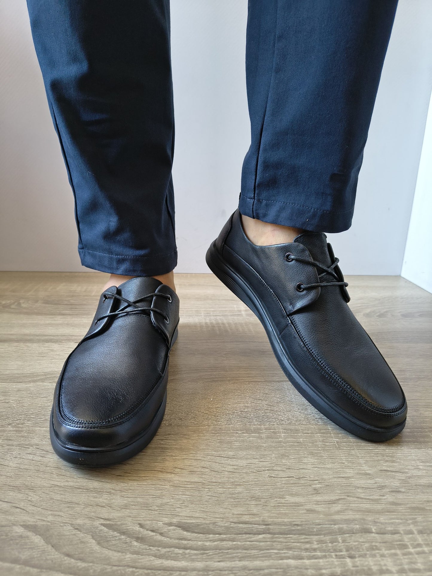 PANTOFI CASUAL BĂRBAȚI MELS WM819 NEGRI