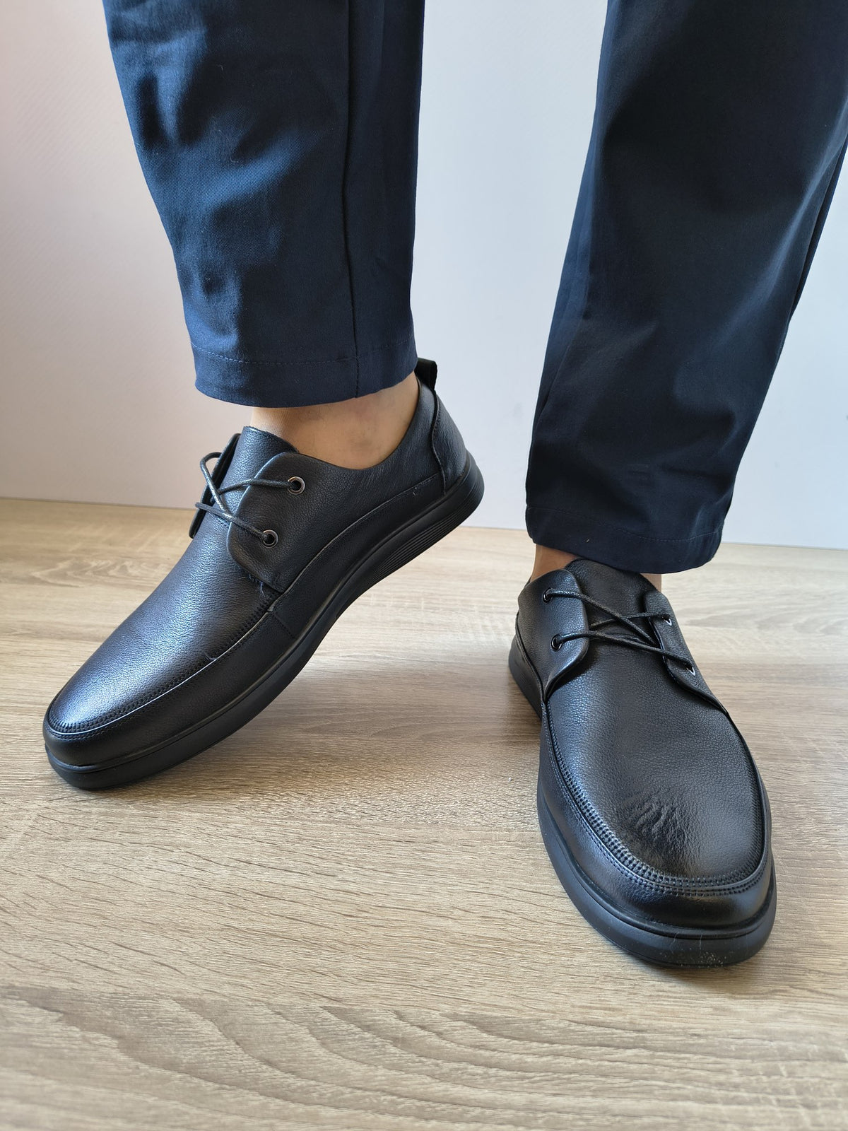 PANTOFI CASUAL BĂRBAȚI MELS WM819 NEGRI