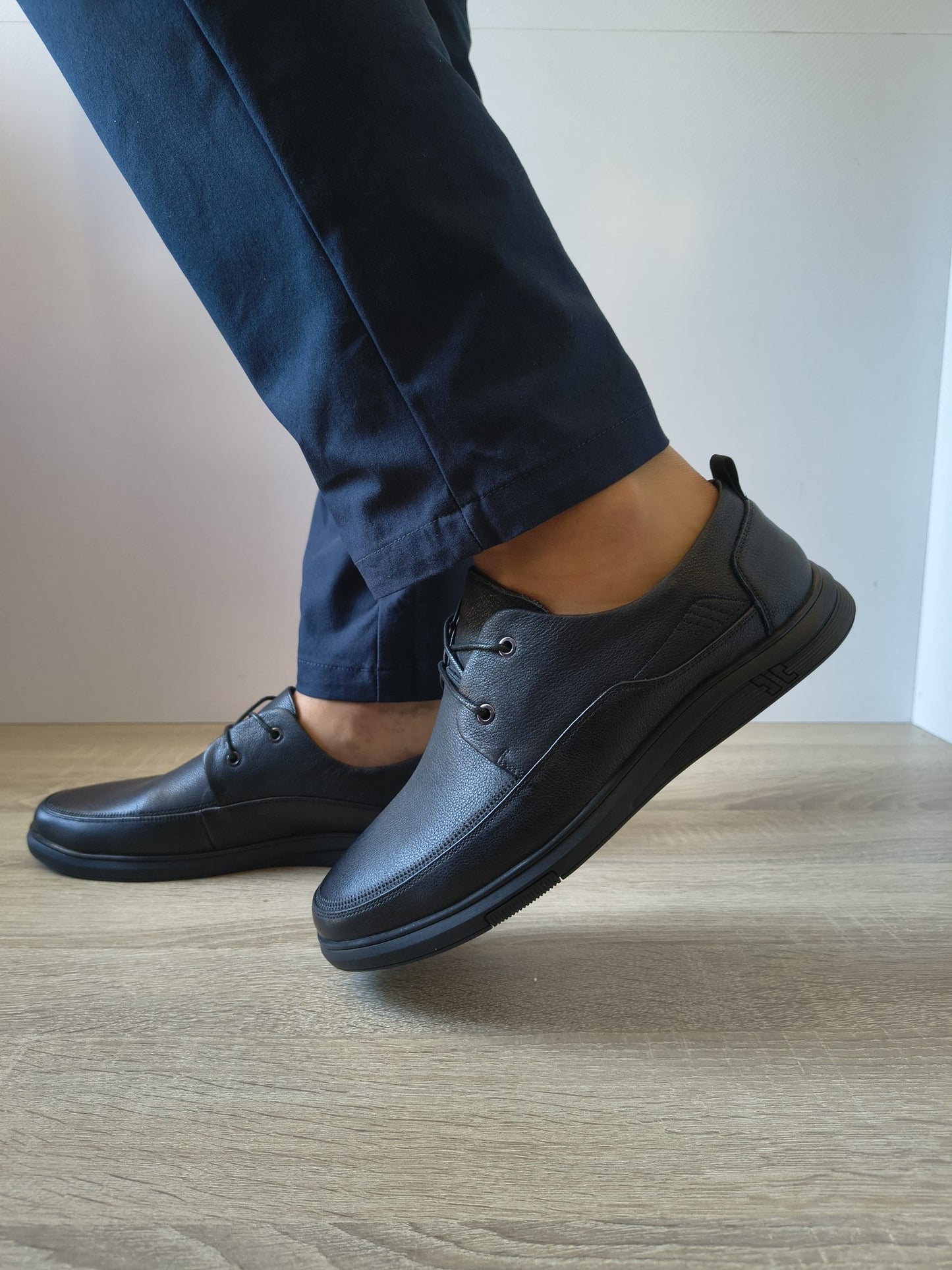 PANTOFI CASUAL BĂRBAȚI MELS WM819 NEGRI