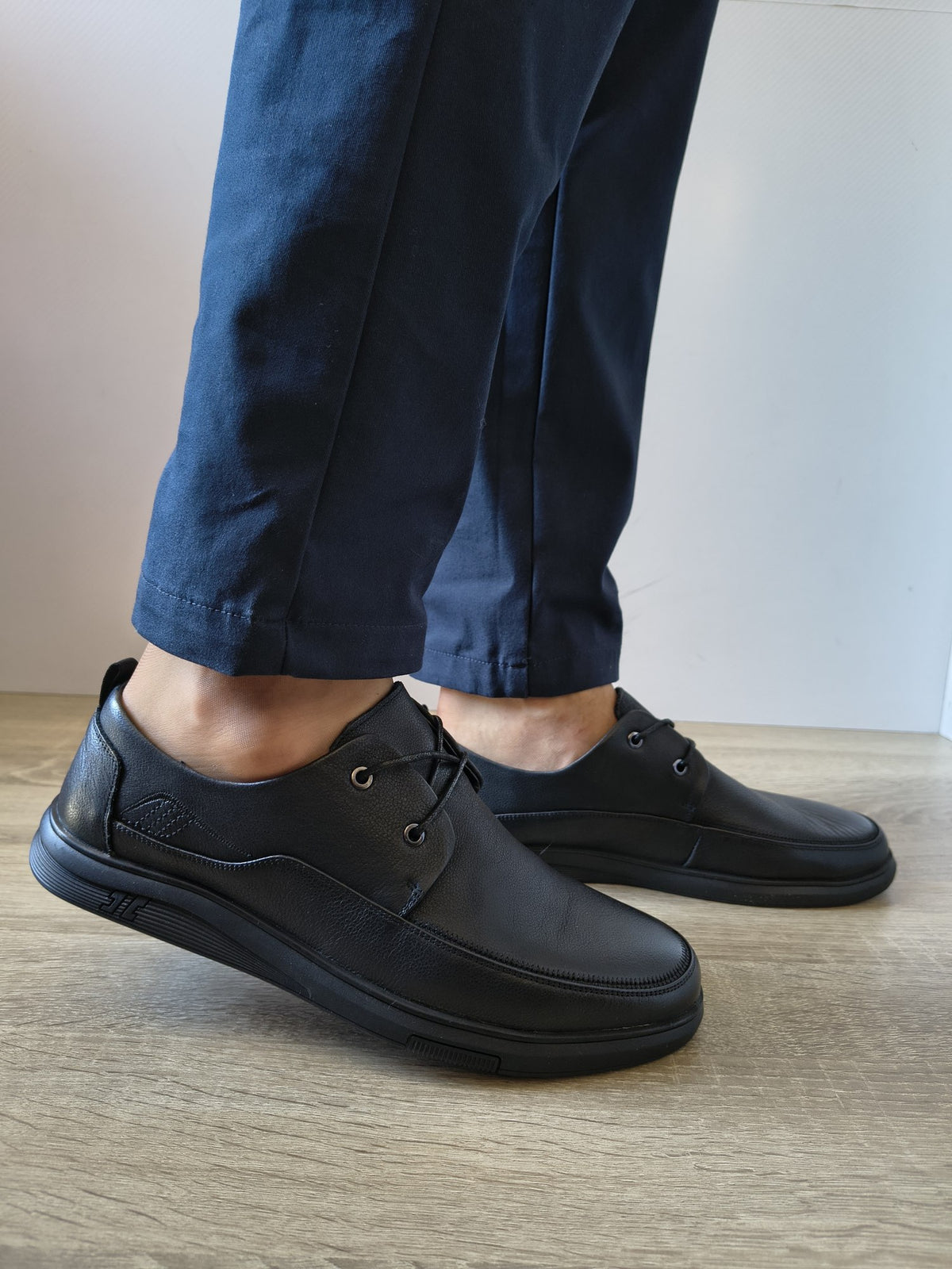 PANTOFI CASUAL BĂRBAȚI MELS WM819 NEGRI