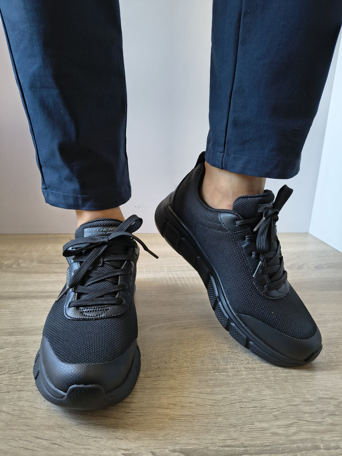 PANTOFI SPORT BĂRBAȚI SKECHERS 118111 BBK NEGRI
