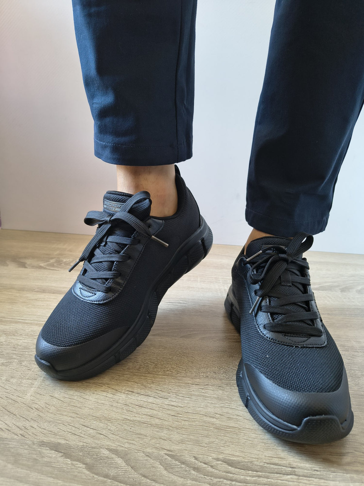 PANTOFI SPORT BĂRBAȚI SKECHERS 118111 BBK NEGRI