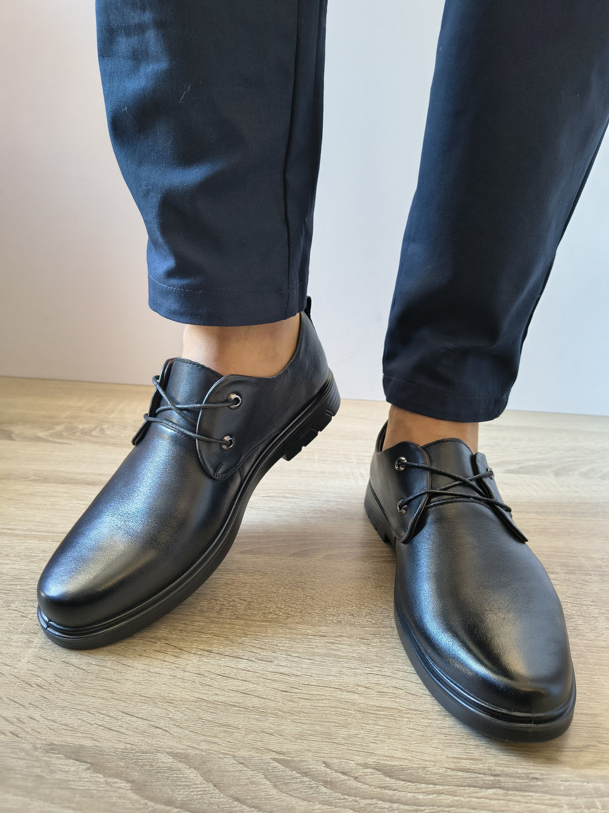 PANTOFI CASUAL BĂRBAȚI MELS 88513 NEGRI