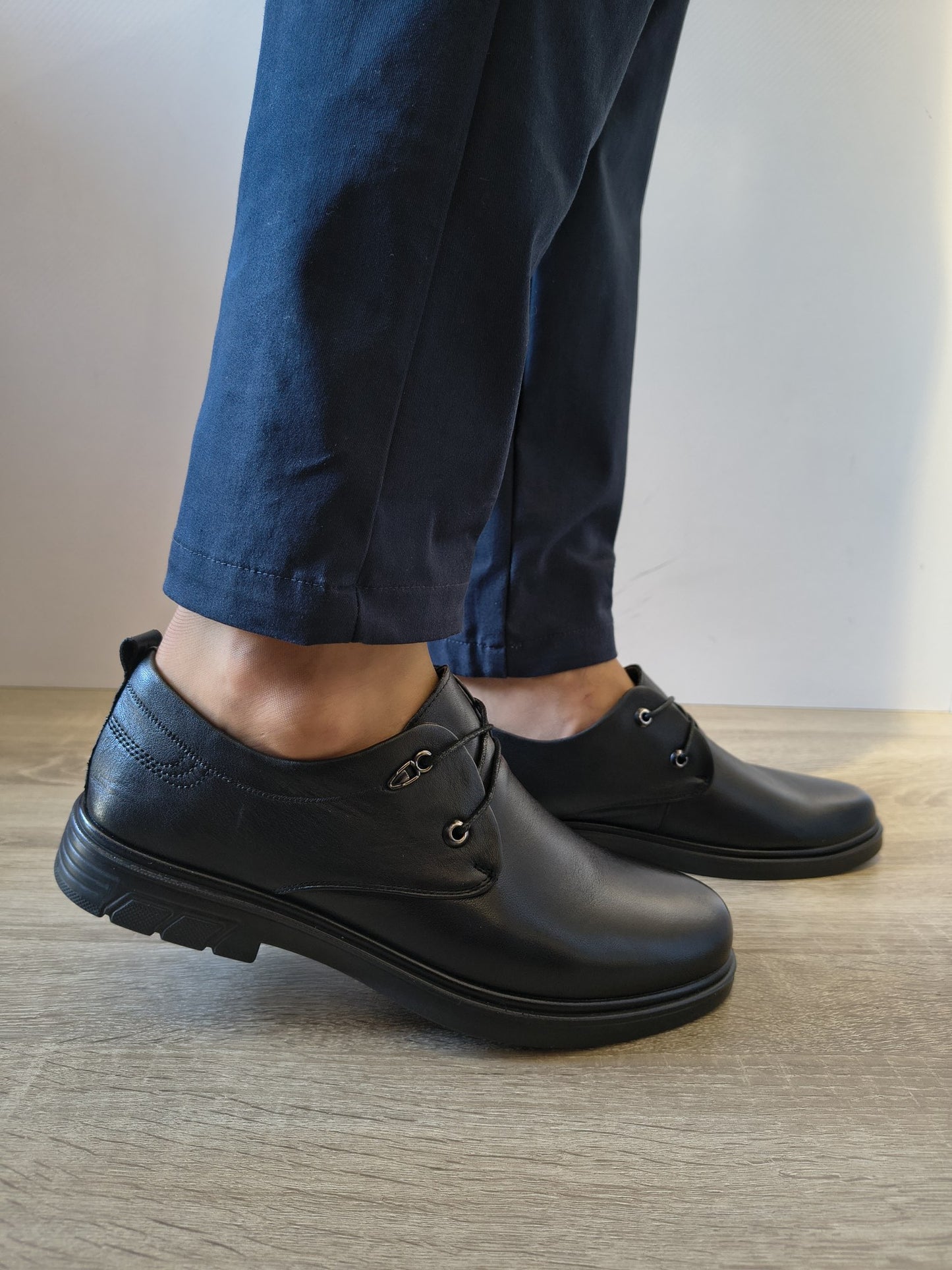 PANTOFI CASUAL BĂRBAȚI MELS 88513 NEGRI