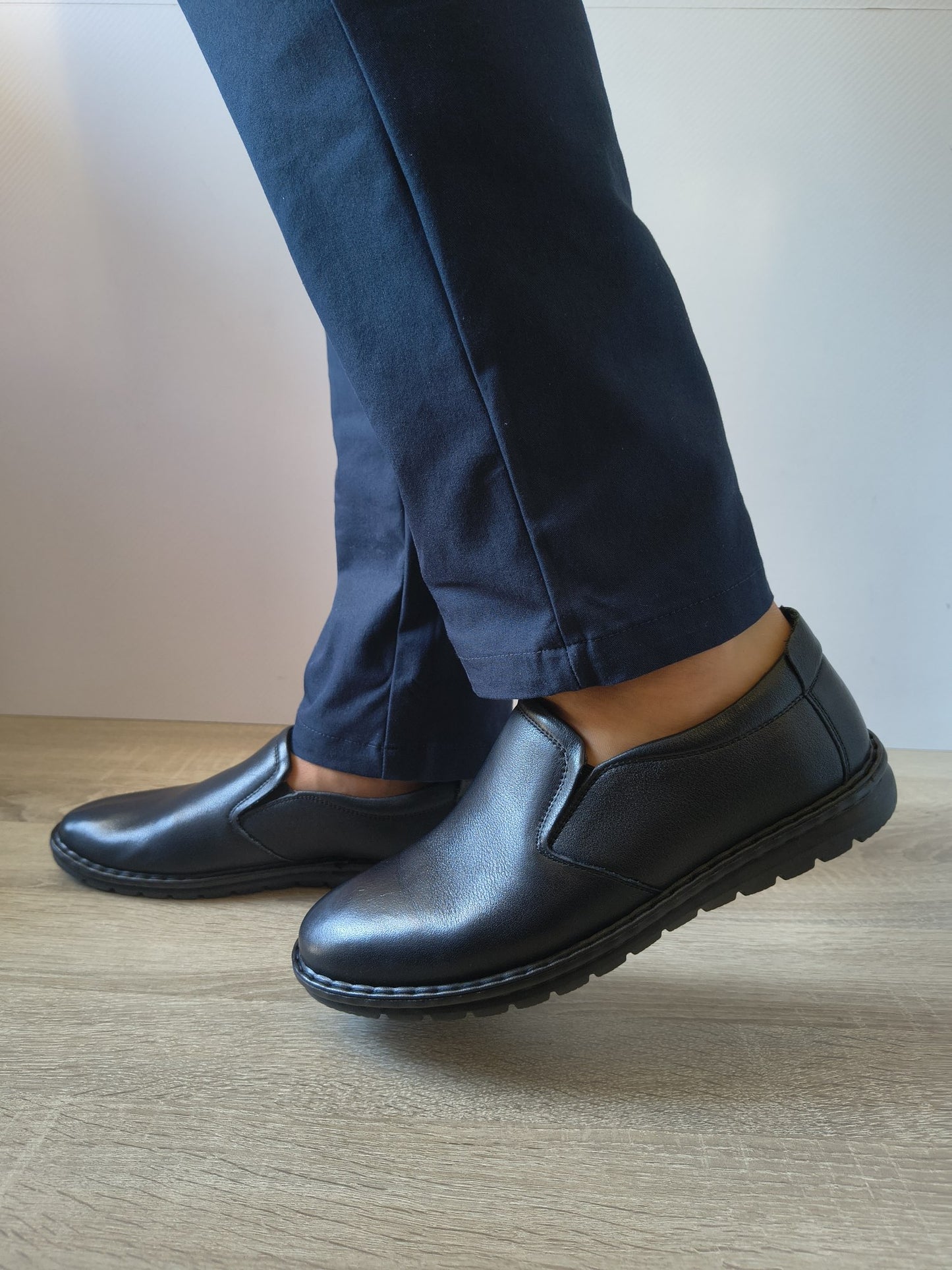 PANTOFI CASUAL BĂRBAȚI MELS MX22003 NEGRI