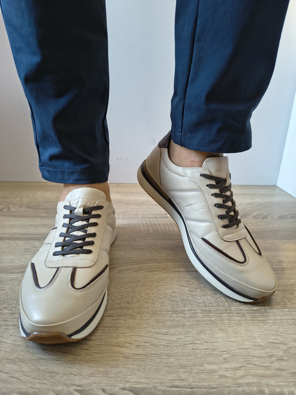 PANTOFI CASUAL BĂRBAȚI GORETTI B67-2406 BEJ