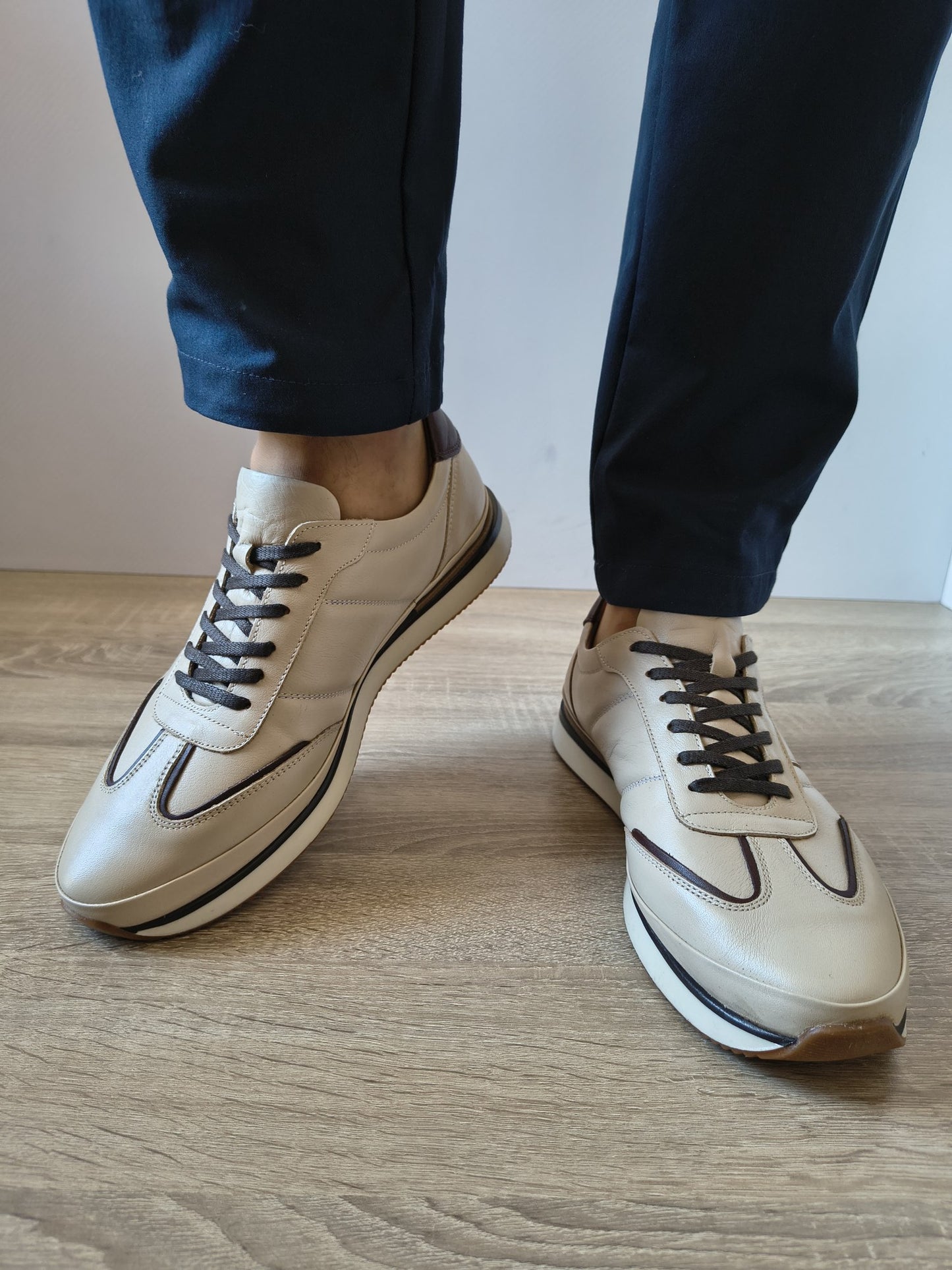 PANTOFI CASUAL BĂRBAȚI GORETTI B67-2406 BEJ