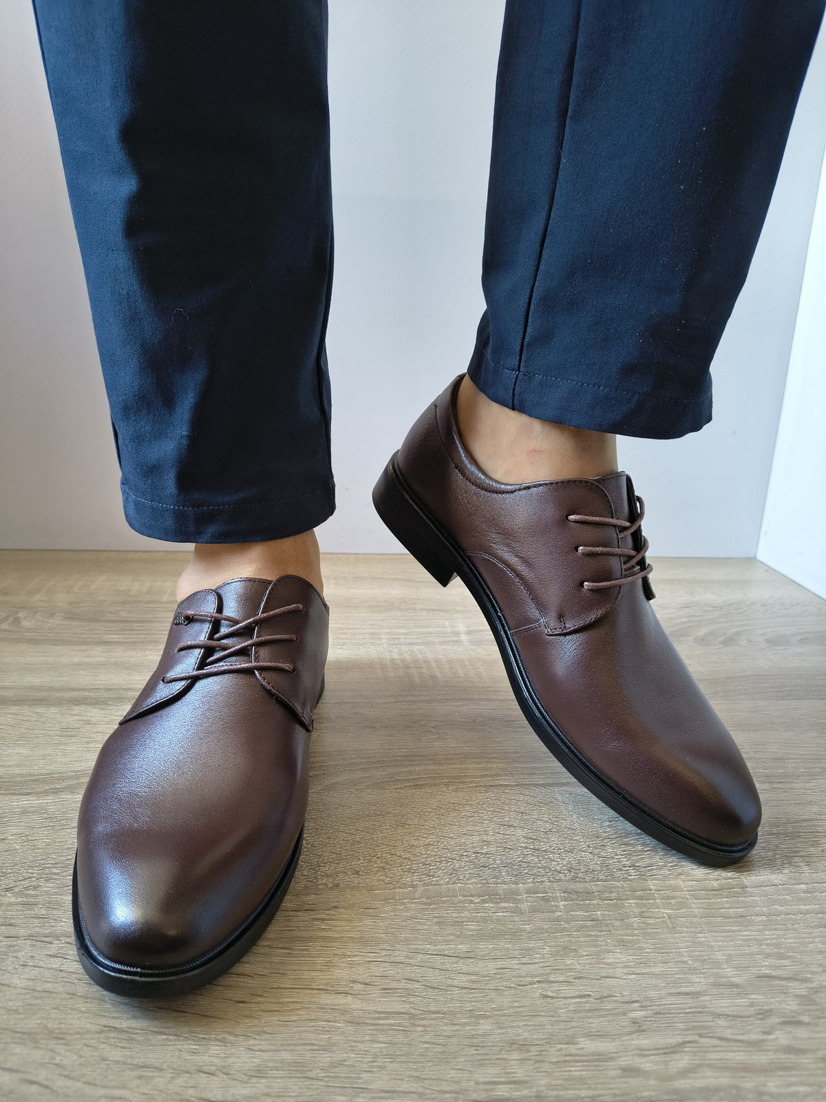 PANTOFI ELEGANȚI BĂRBAȚI MELS 17373 MARO
