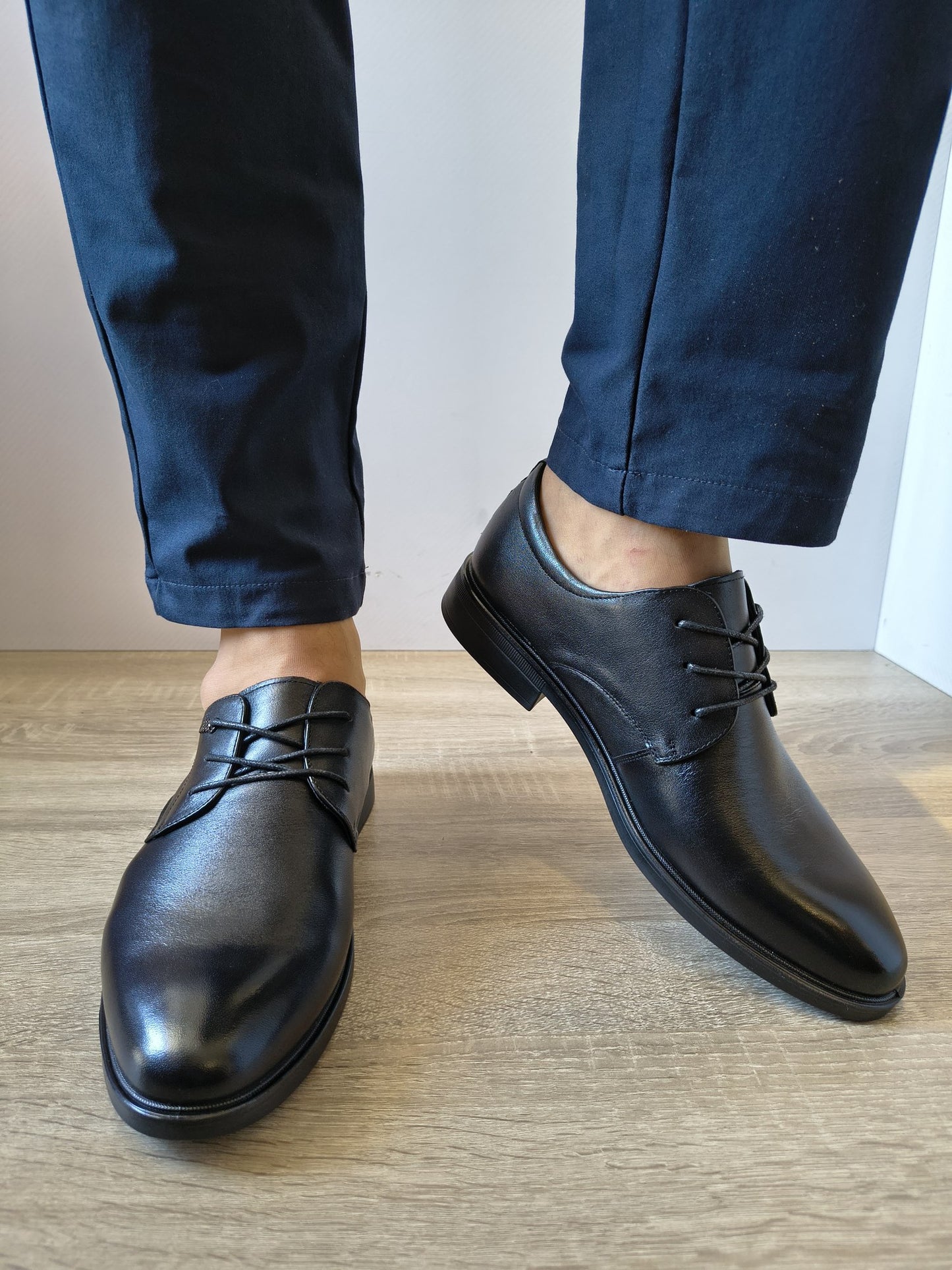 PANTOFI ELEGANȚI BĂRBAȚI MELS 17373 NEGRI