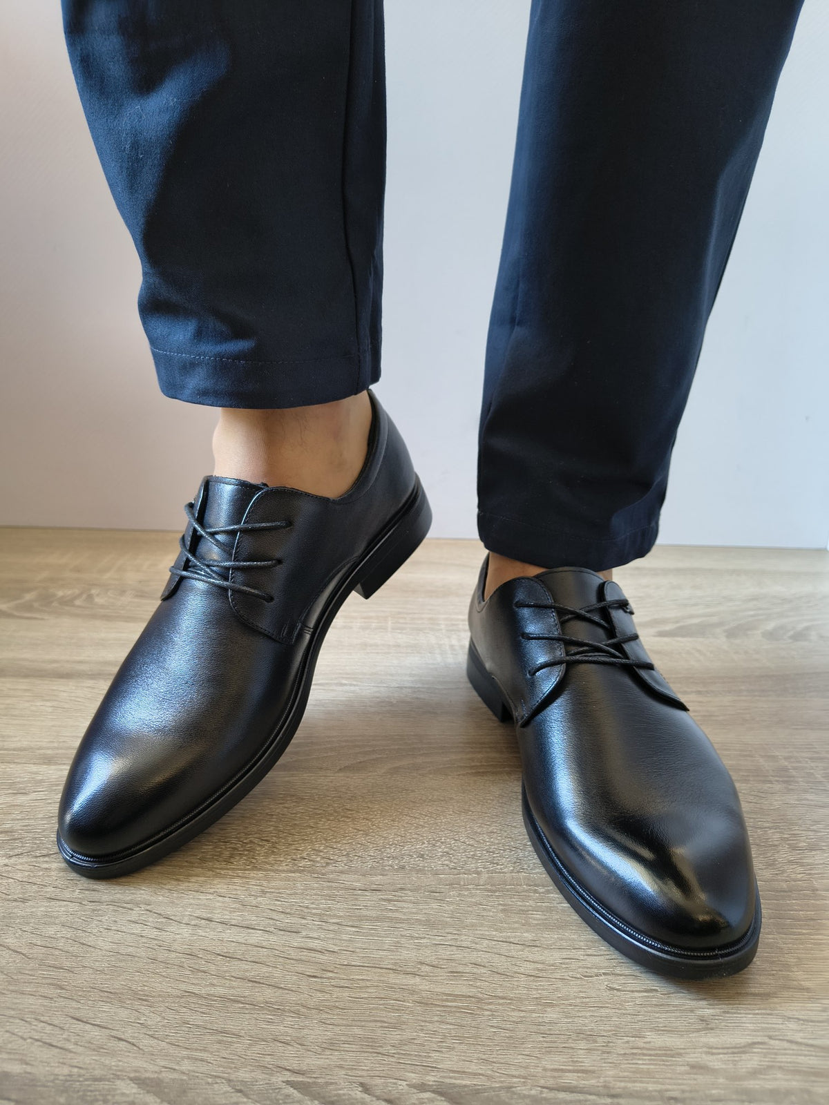 PANTOFI ELEGANȚI BĂRBAȚI MELS 17373 NEGRI