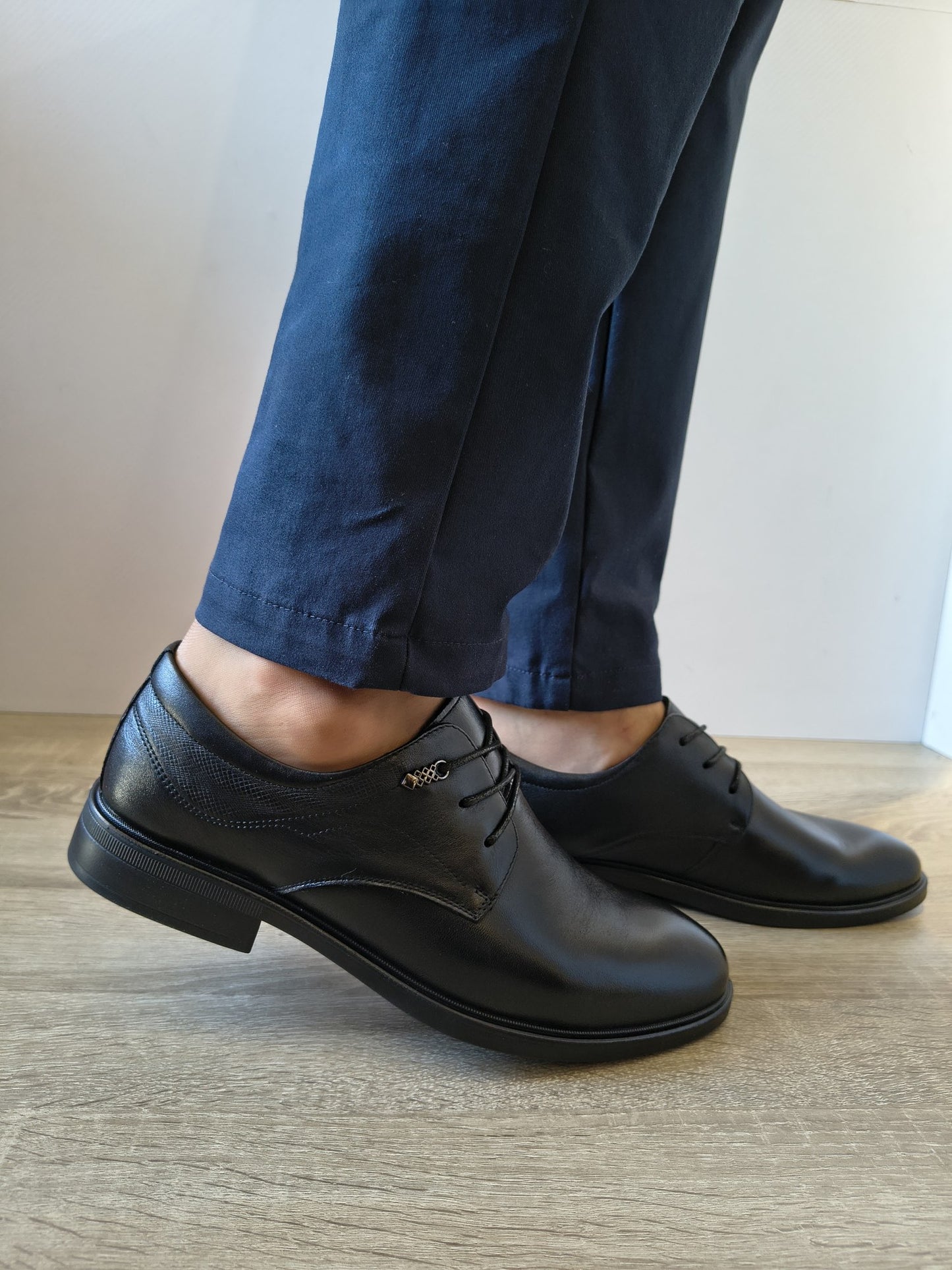 PANTOFI ELEGANȚI BĂRBAȚI MELS 17373 NEGRI