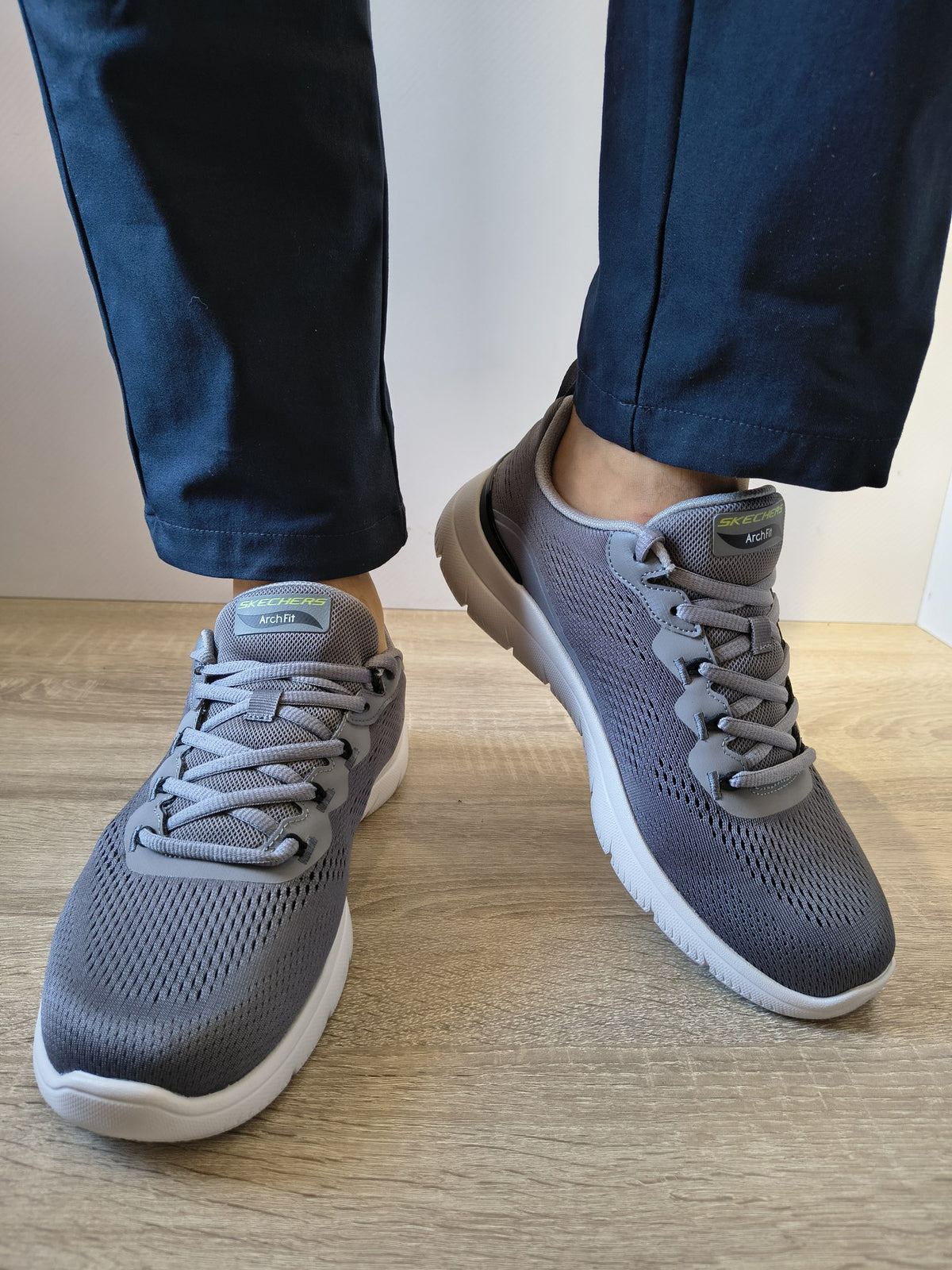 PANTOFI SPORT BĂRBAȚI SKECHERS 233178 CCLM GRI