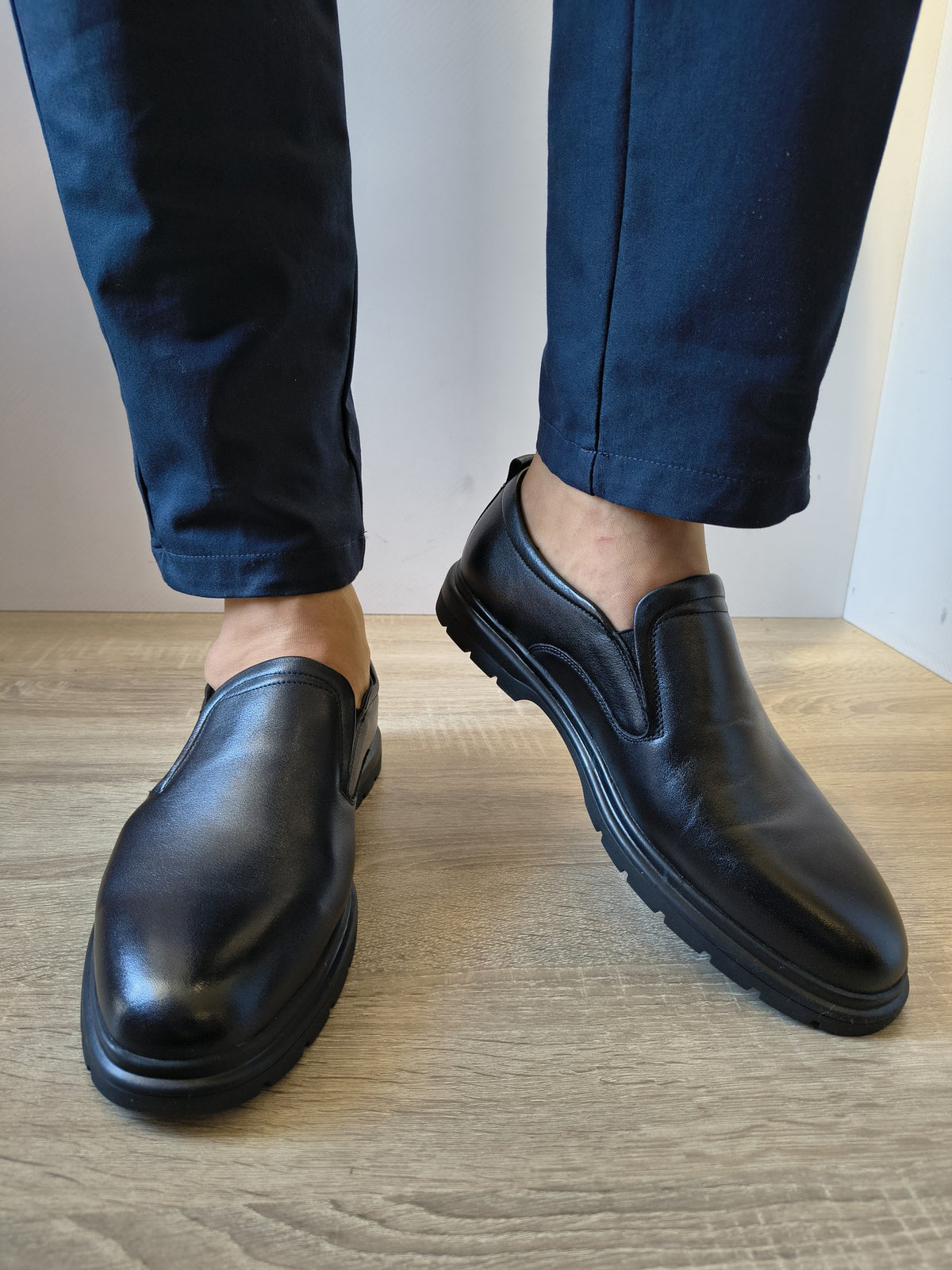 PANTOFI CASUAL BĂRBAȚI MELS WM825 NEGRI